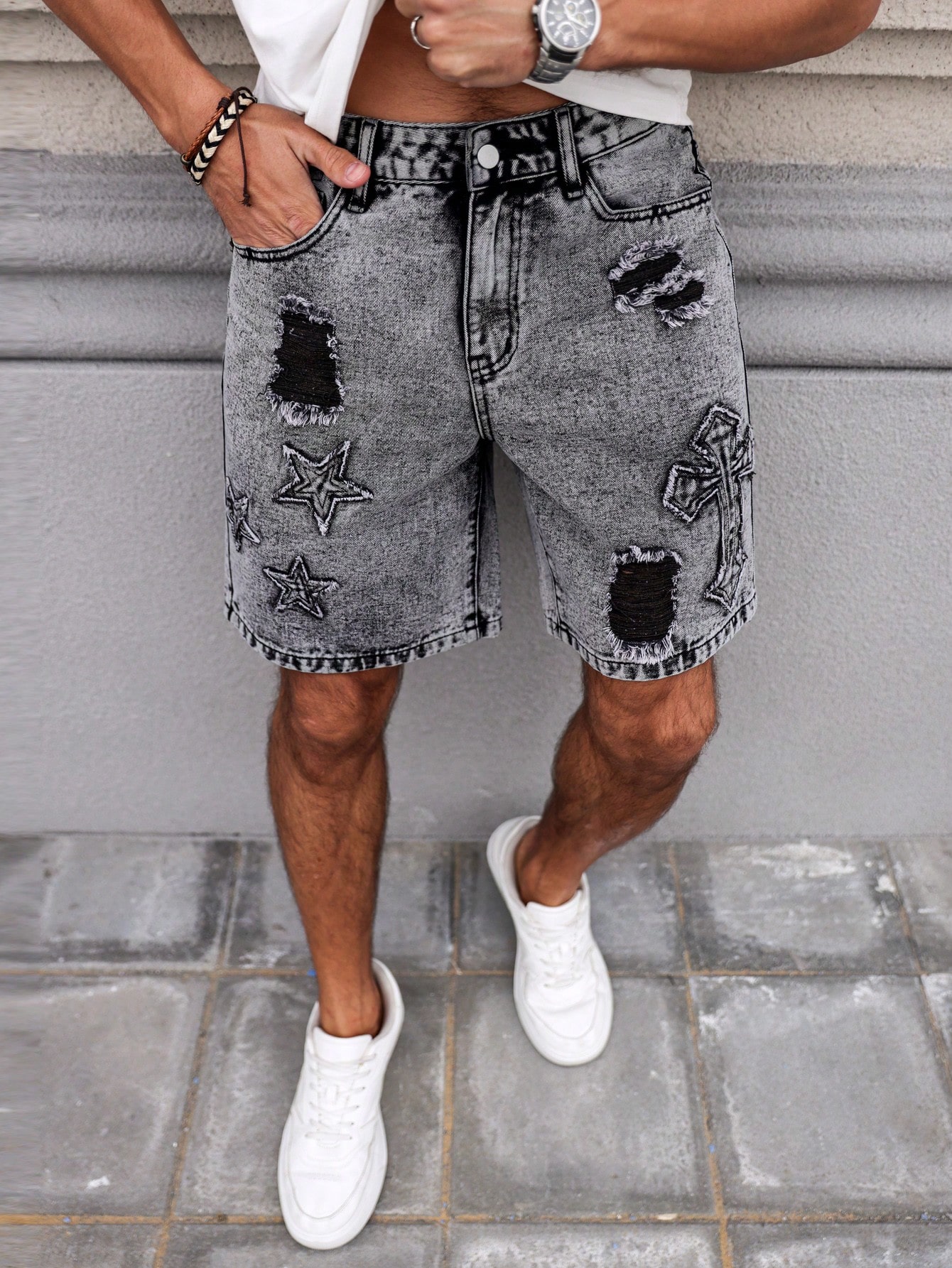 Men Denim Shorts