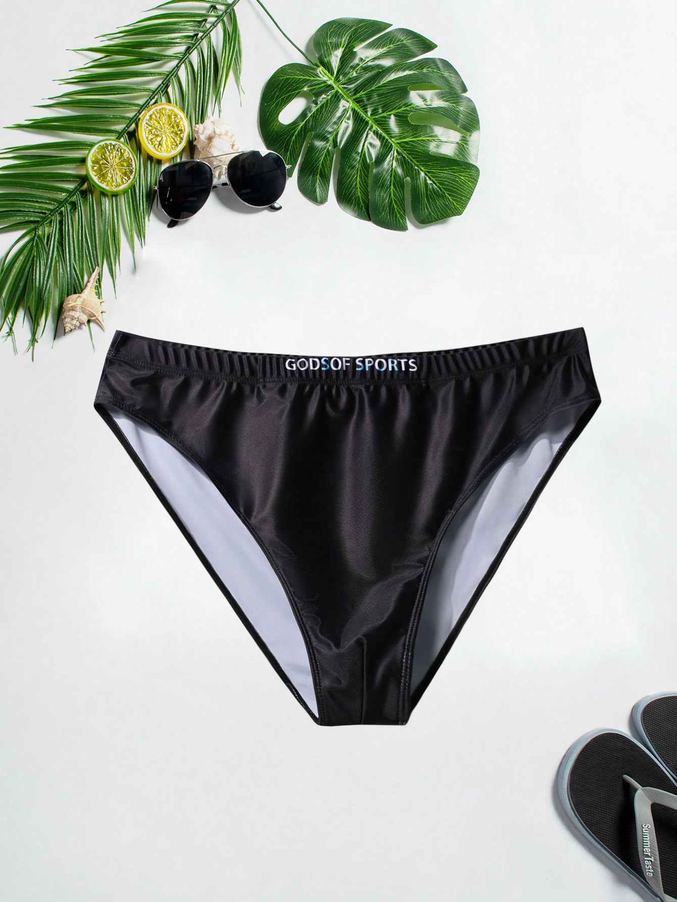 Men Plus Size Swim Shorts