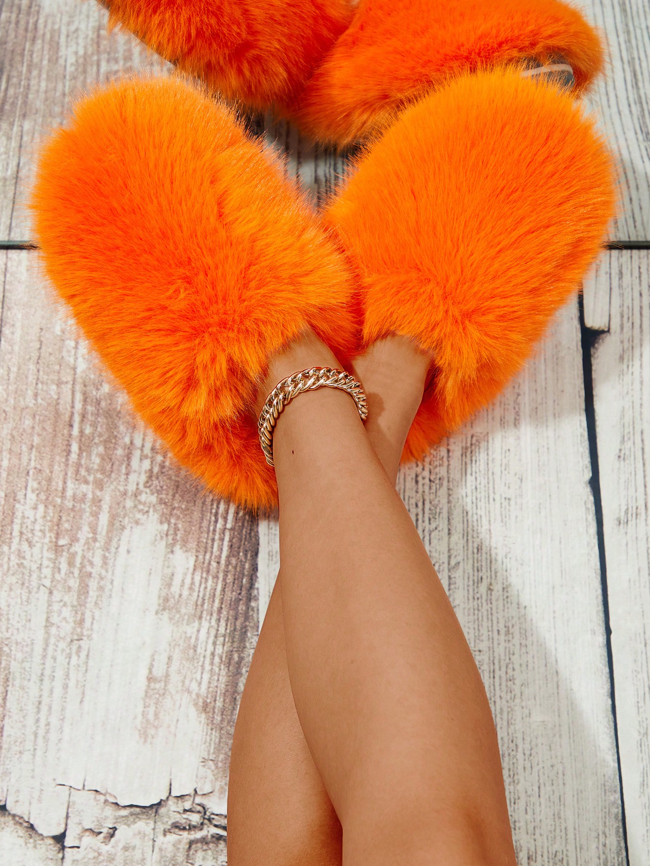 In Orange Women Shoes