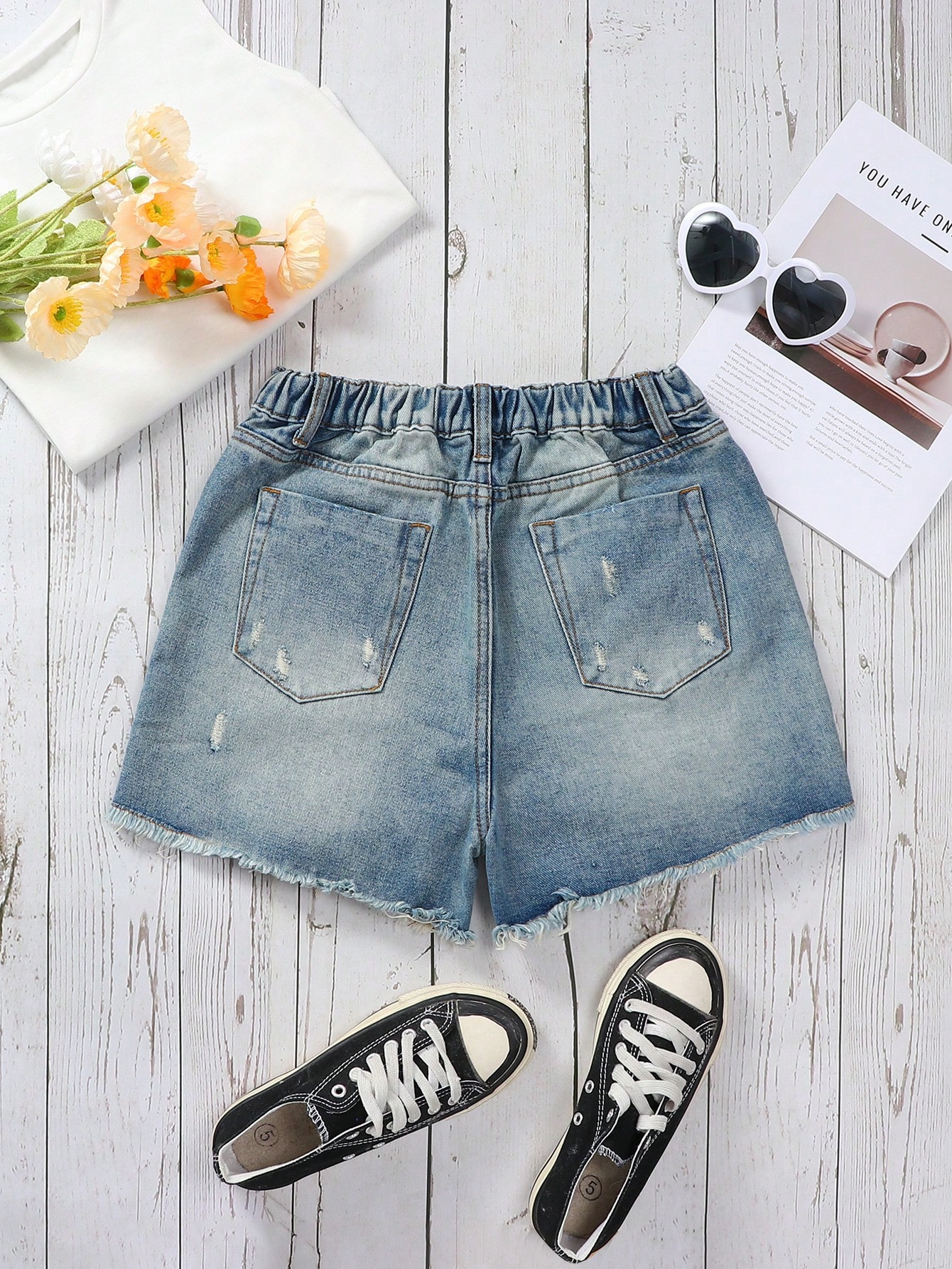 Teen Girls Denim Shorts