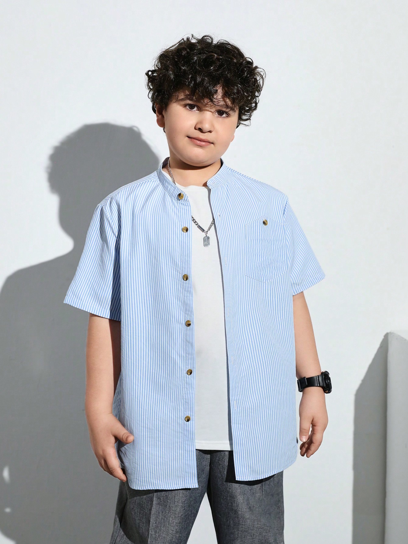 Tween Boys Extended Size Shirts