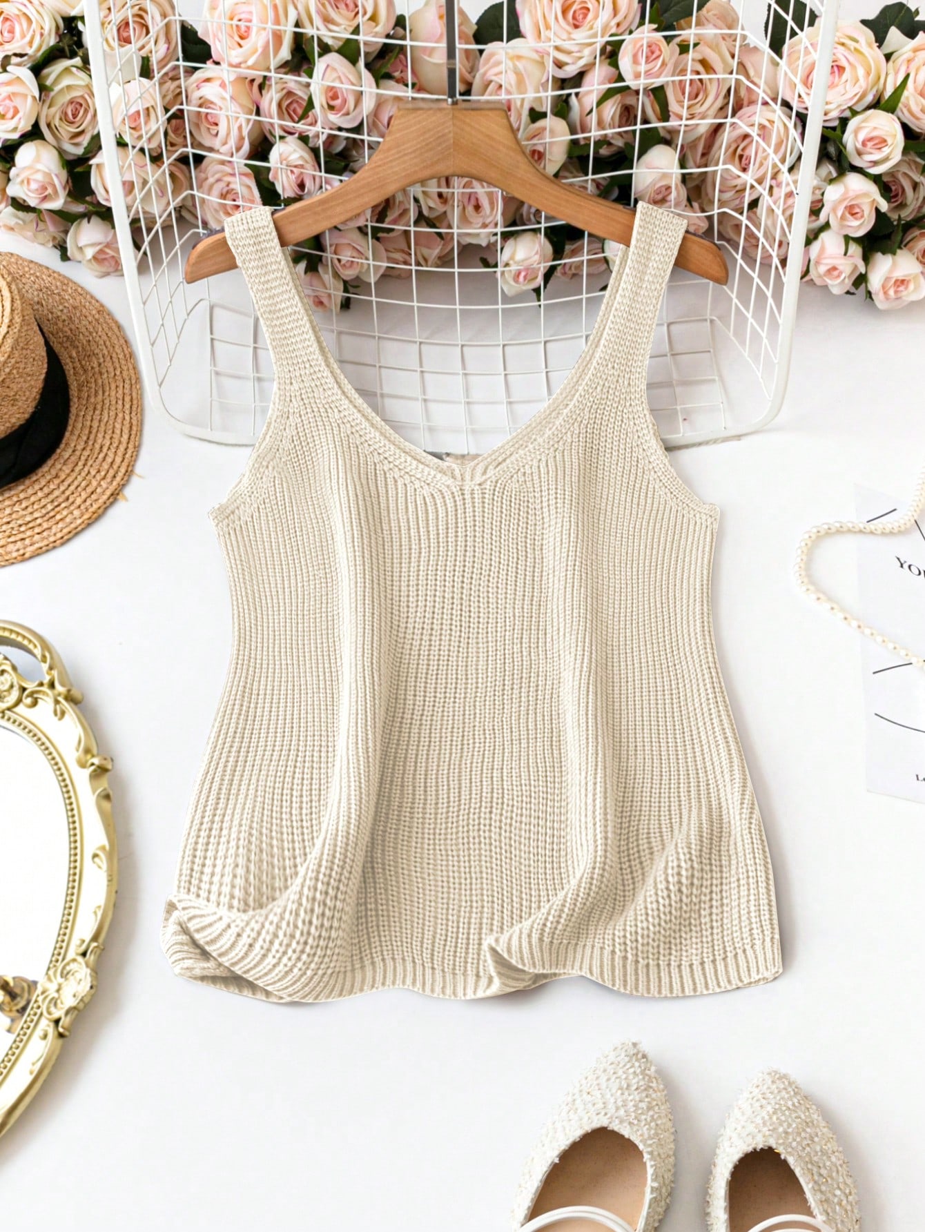 In Casual Plus Size Knit Tops