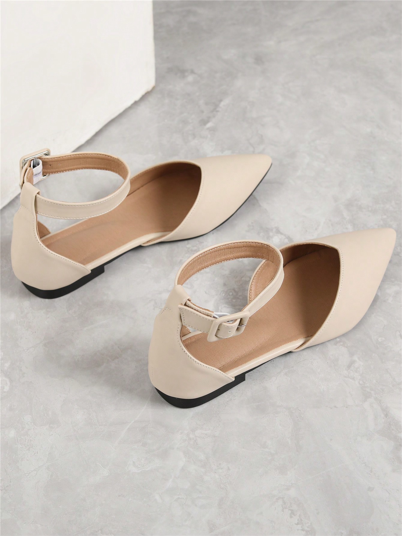 In Apricot Women Flats