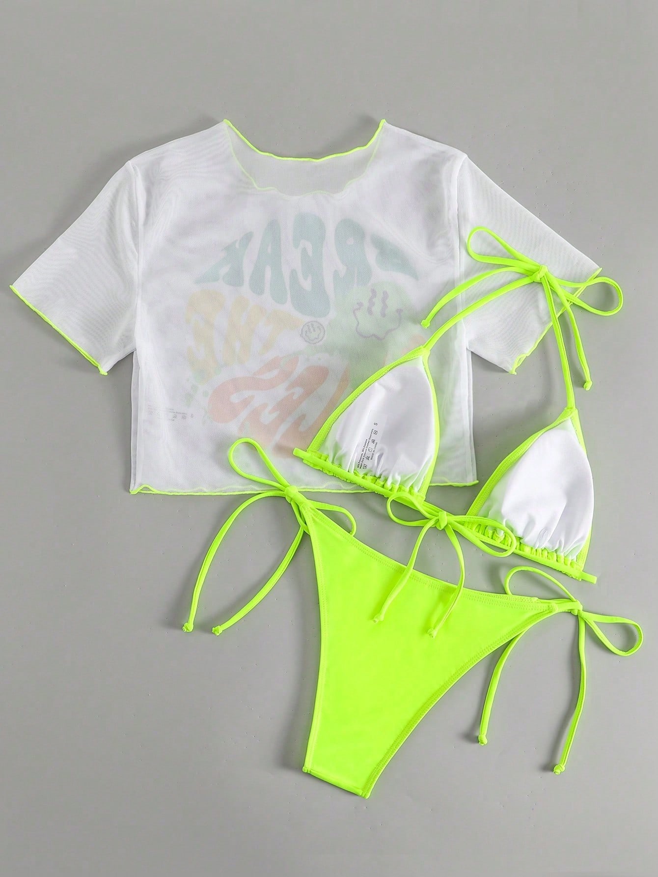 In Short Sleeve Women Bikini Sets