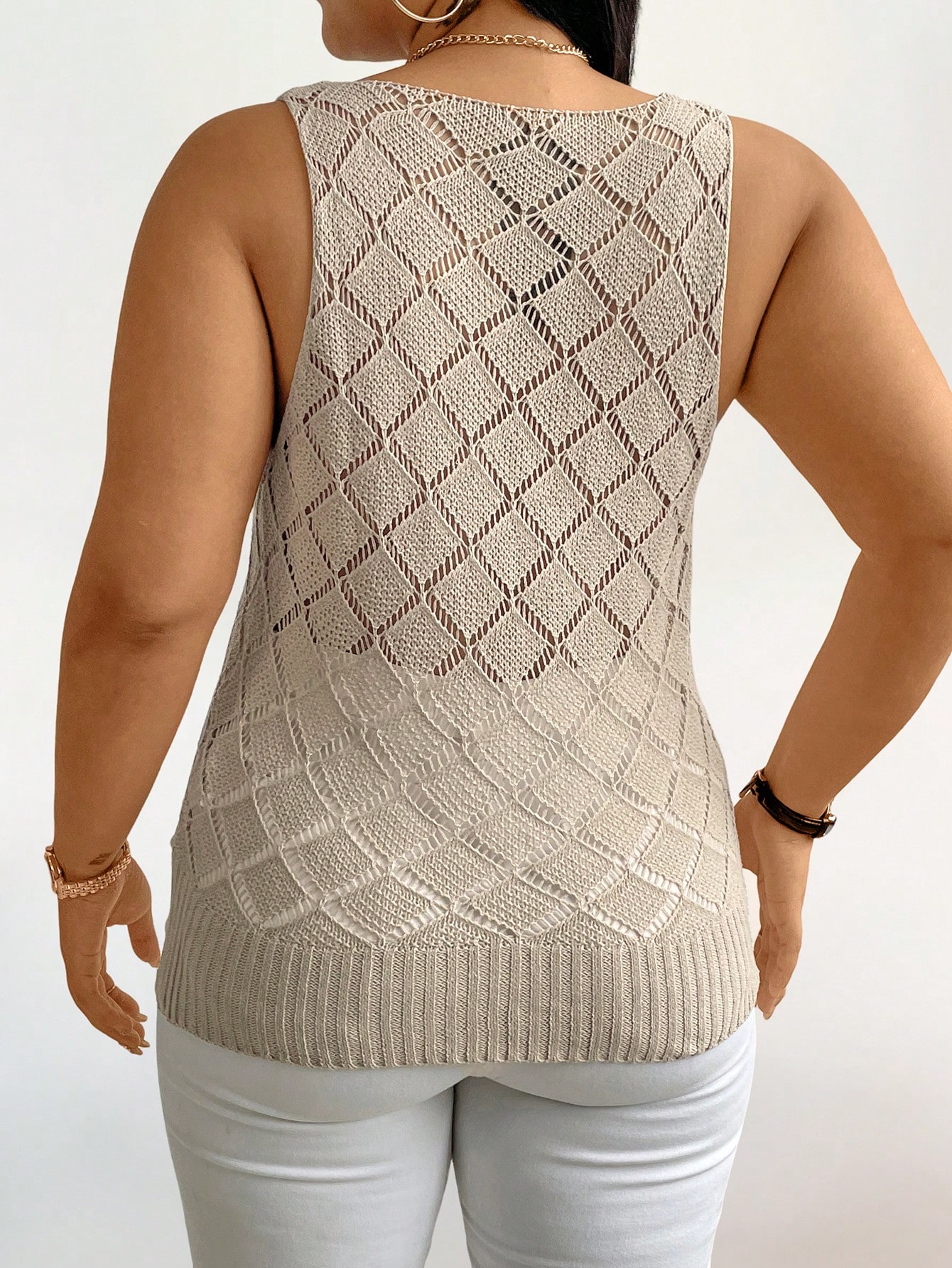 In Casual Plus Size Knit Tops