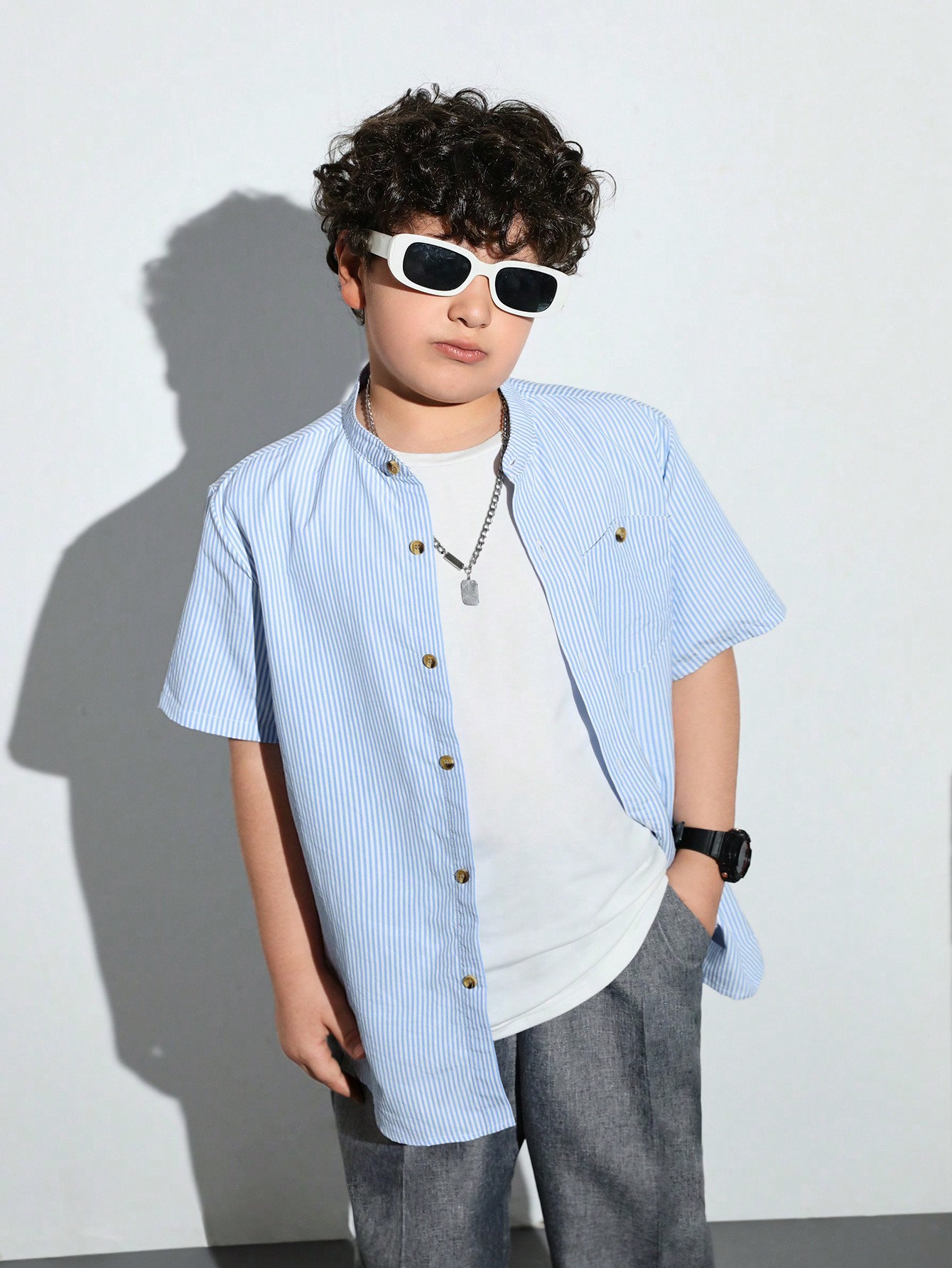 Tween Boys Extended Size Shirts