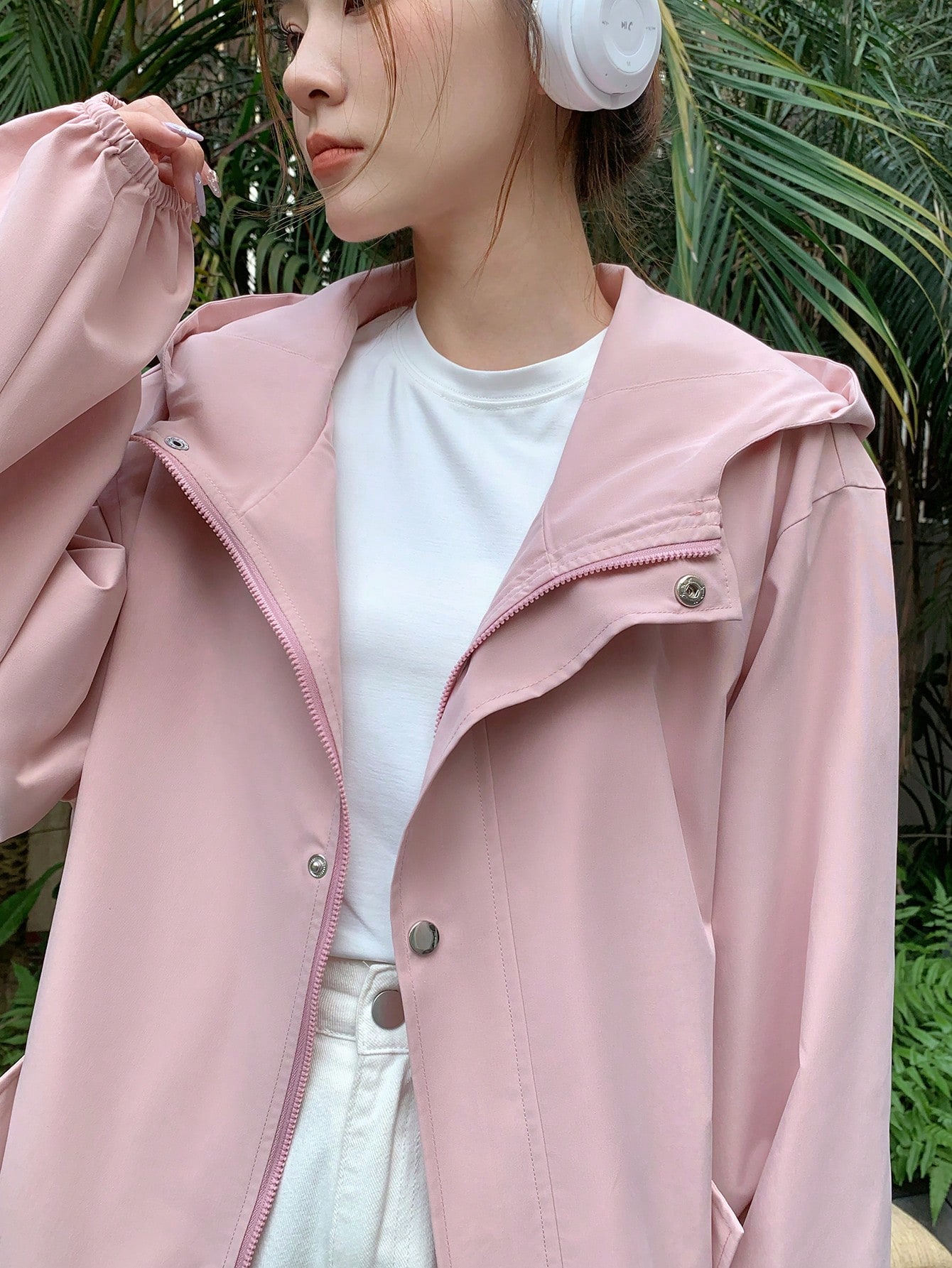 In Pink Women Coats