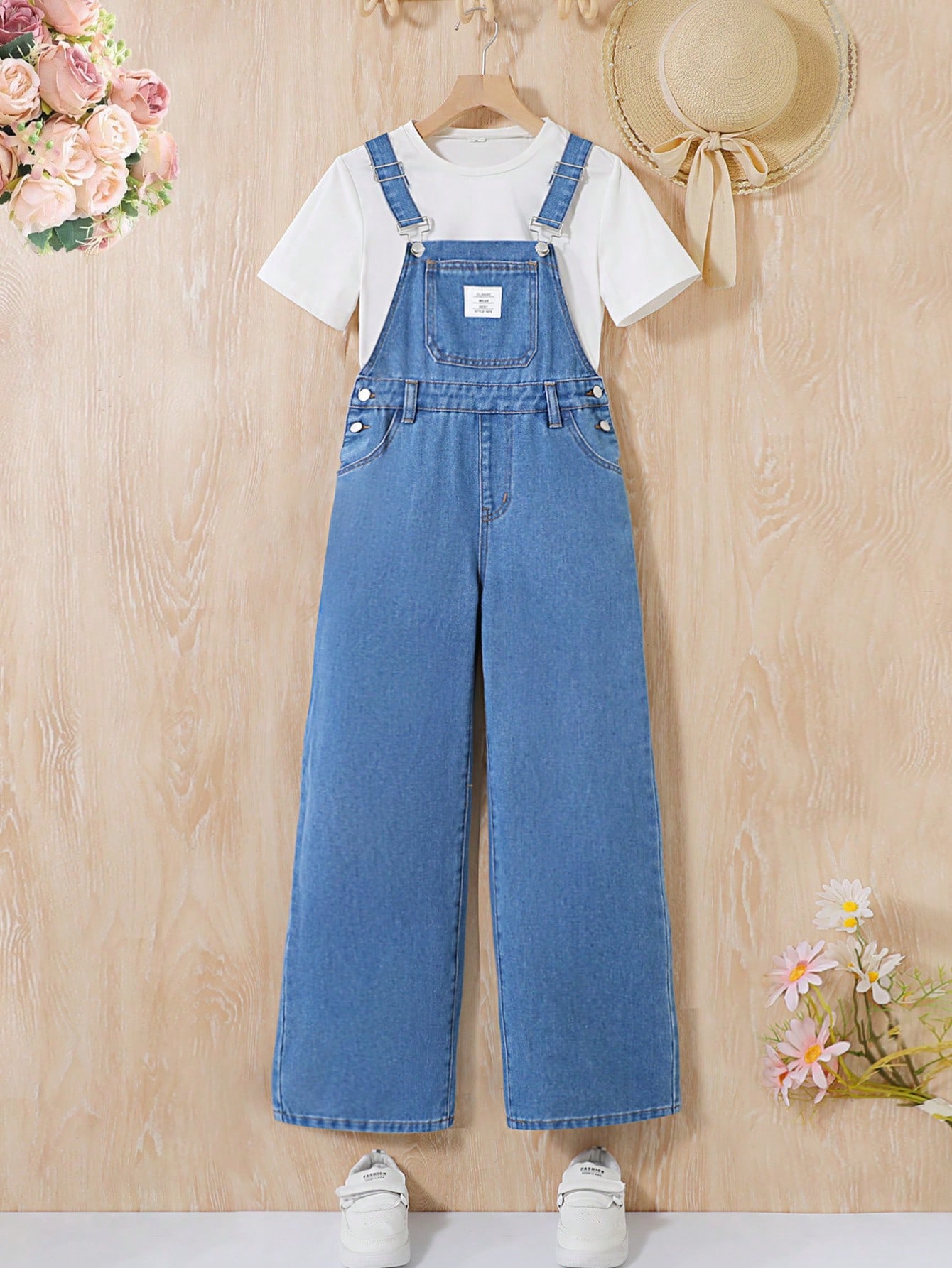 Tween Girls Denim Overalls & Jumpsuits