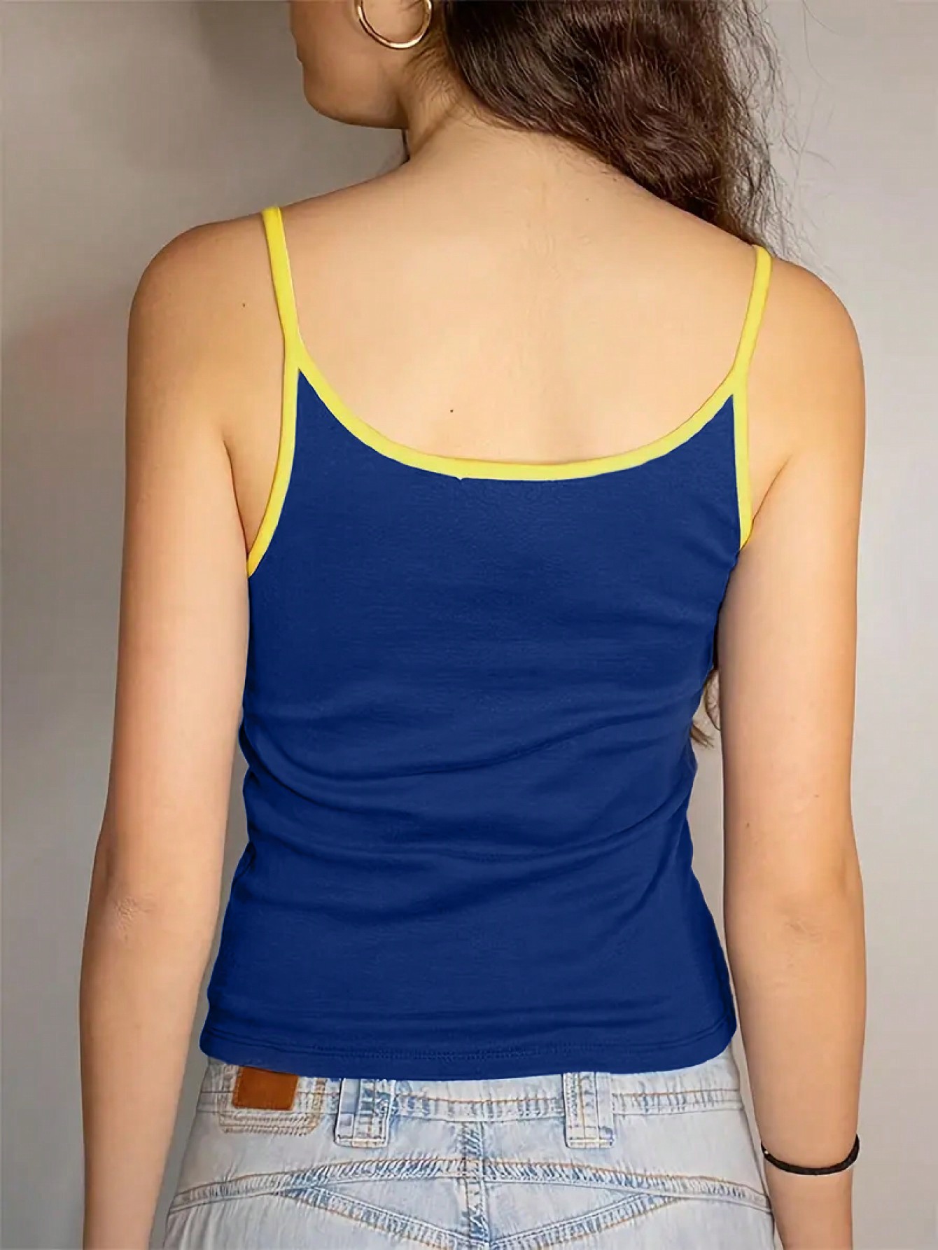 In Blue Women Tank Tops & Camis