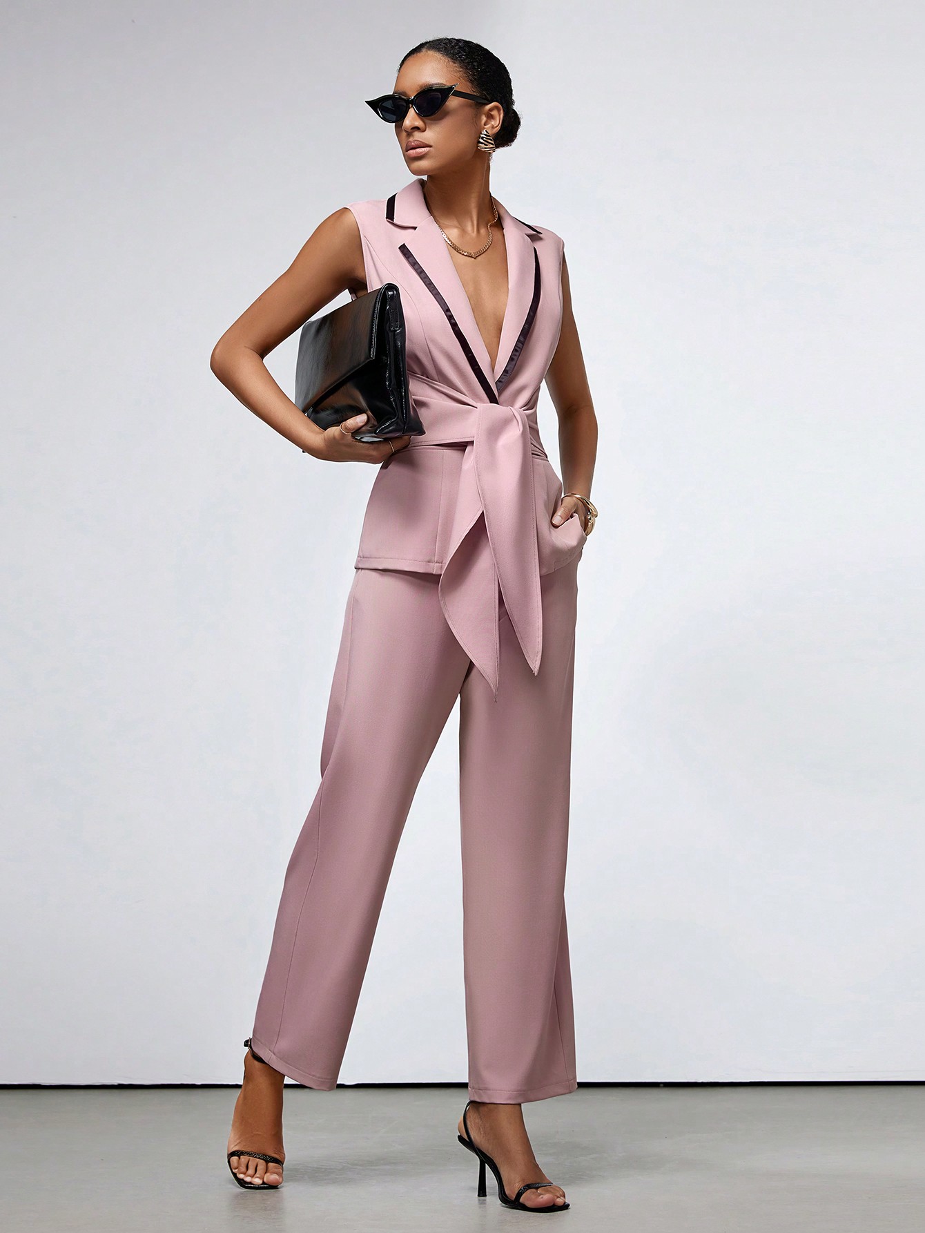 In Pink Women Suit Sets