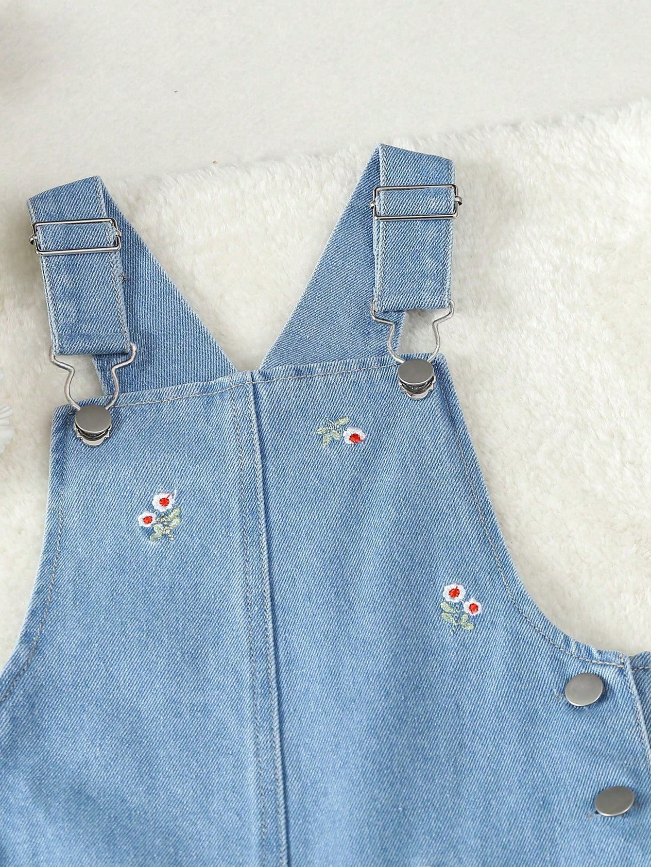 Young Girls Denim Overalls & Jumpsuits