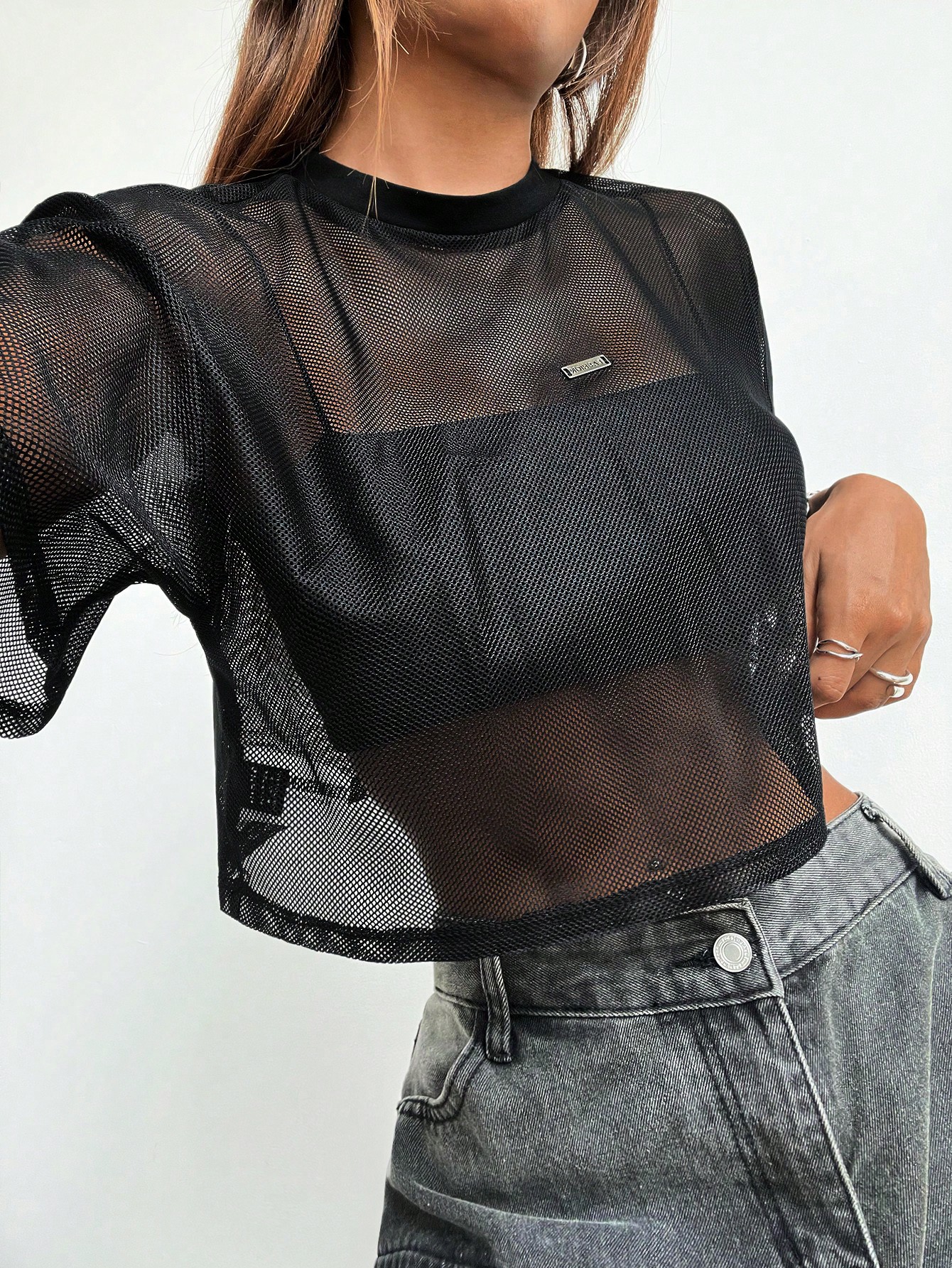 In Black Women Tops