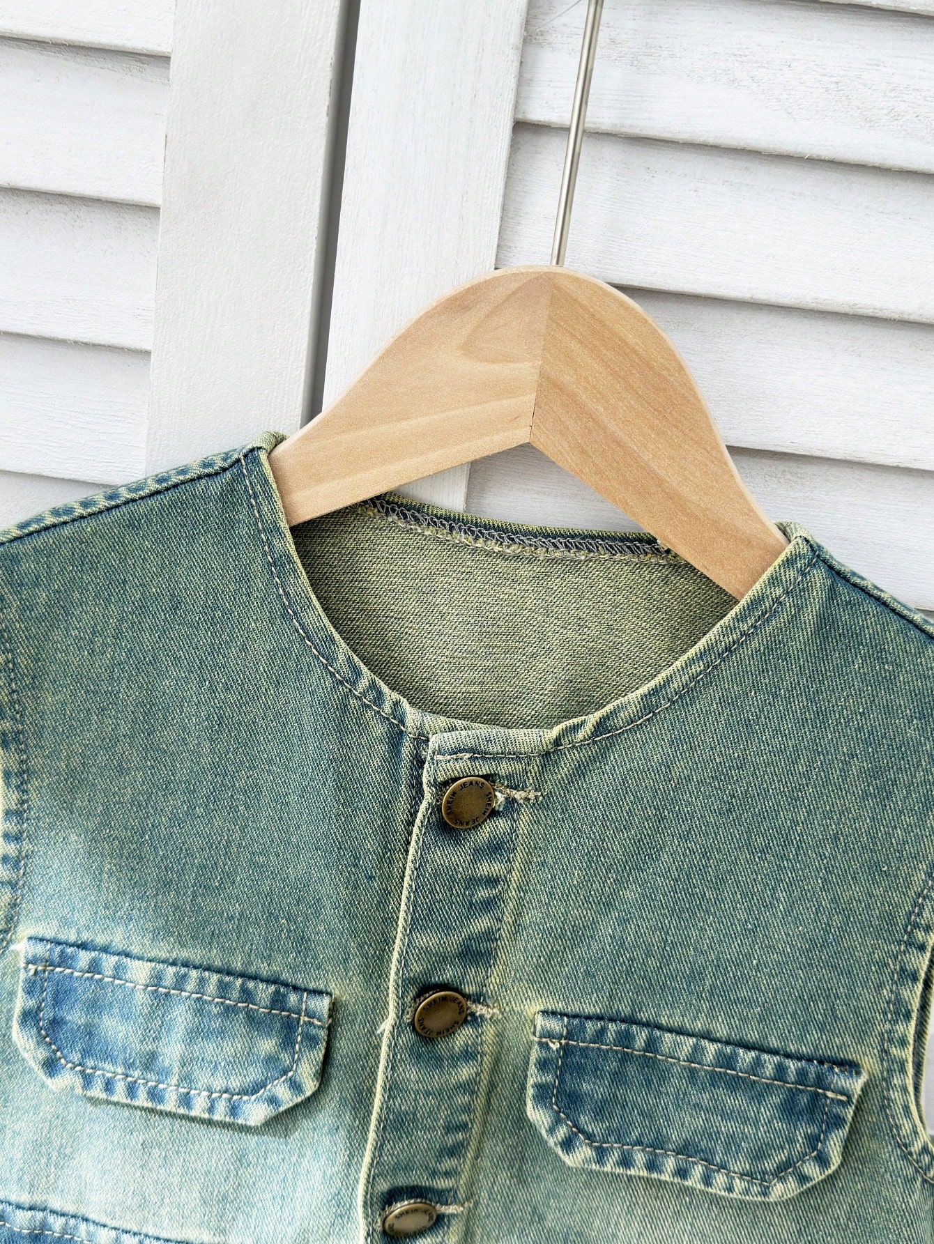 Young Boys Denim Two-piece Outfits