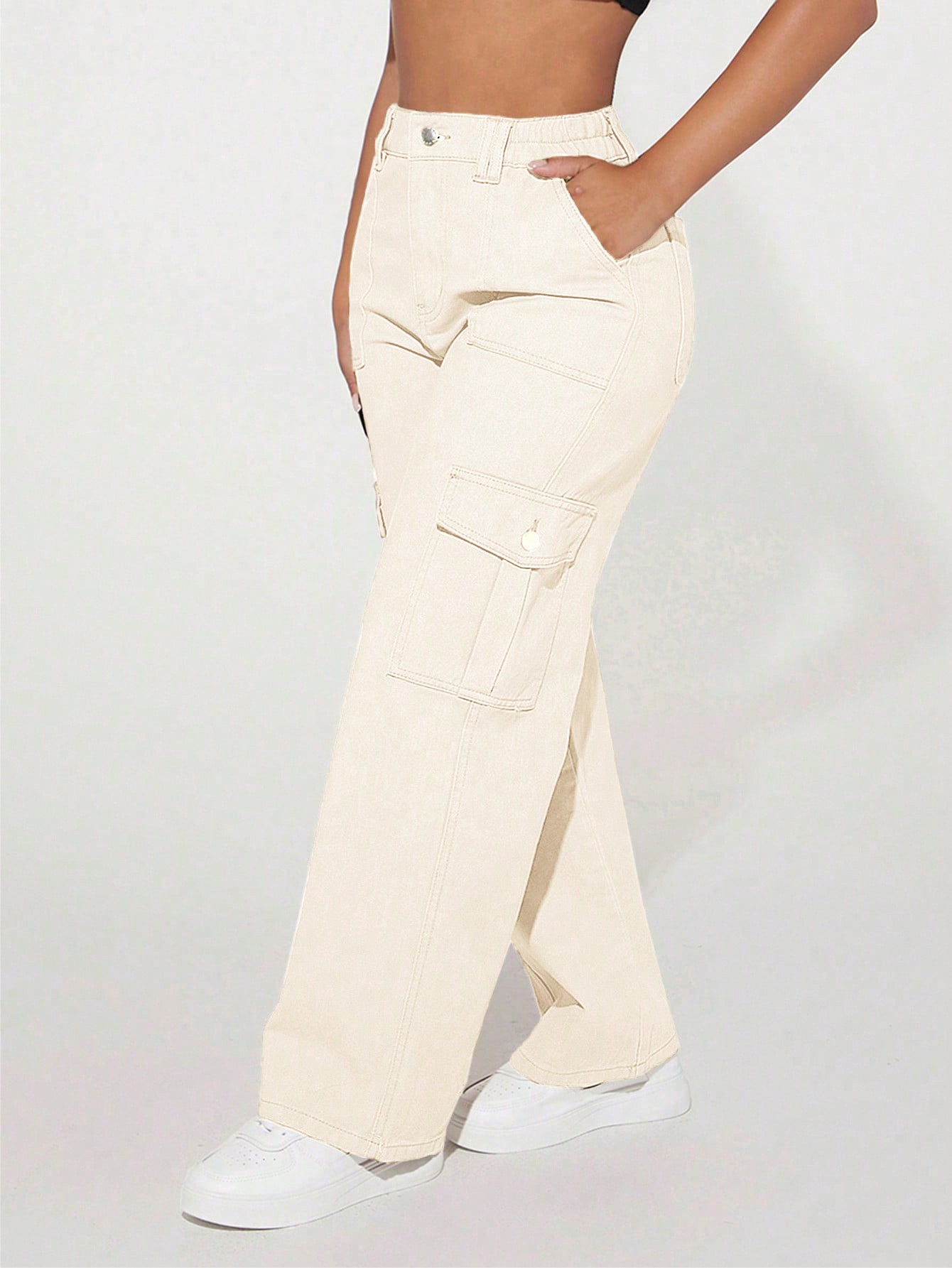 In Beige Women Jeans