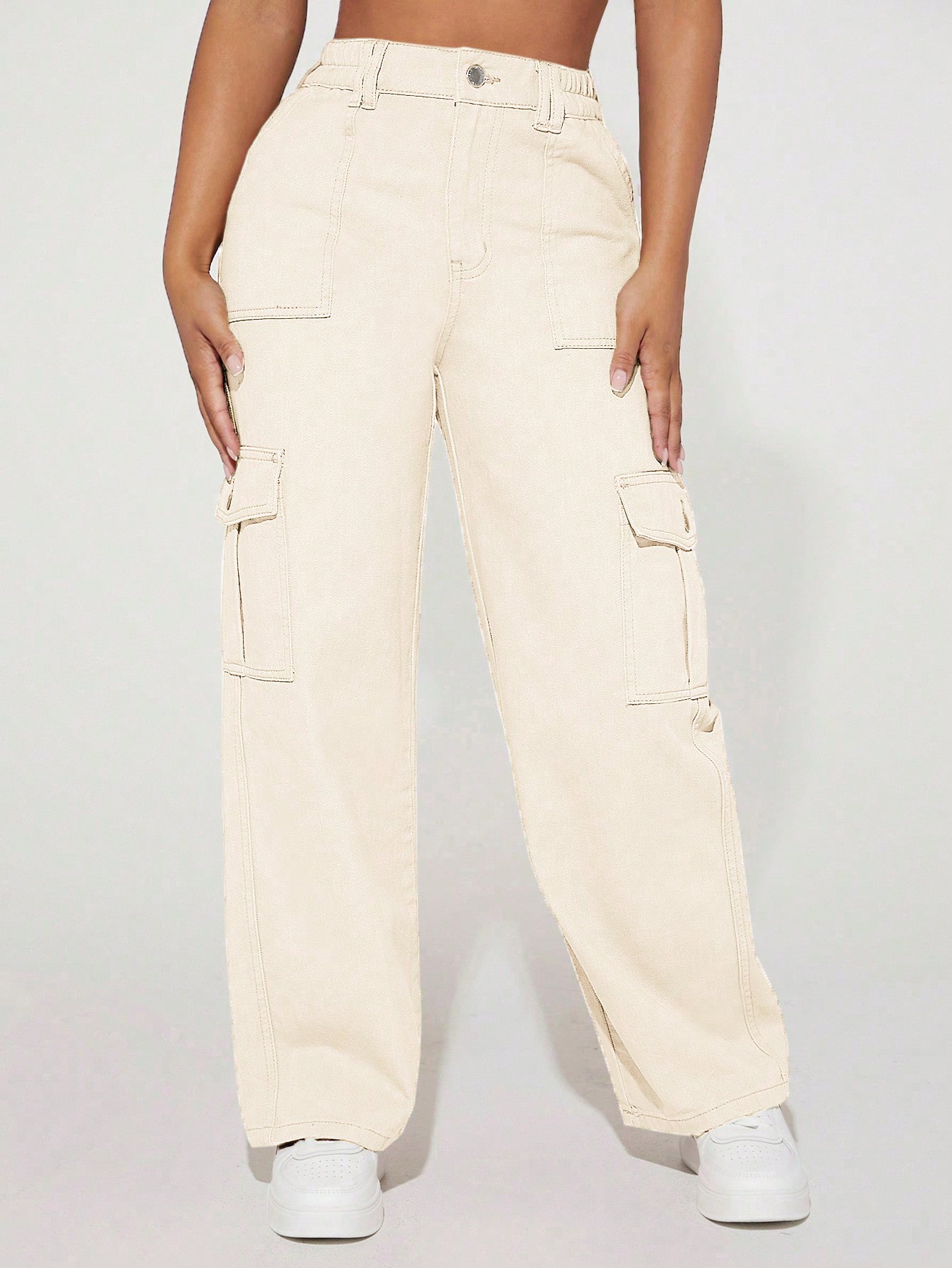 In Beige Women Jeans