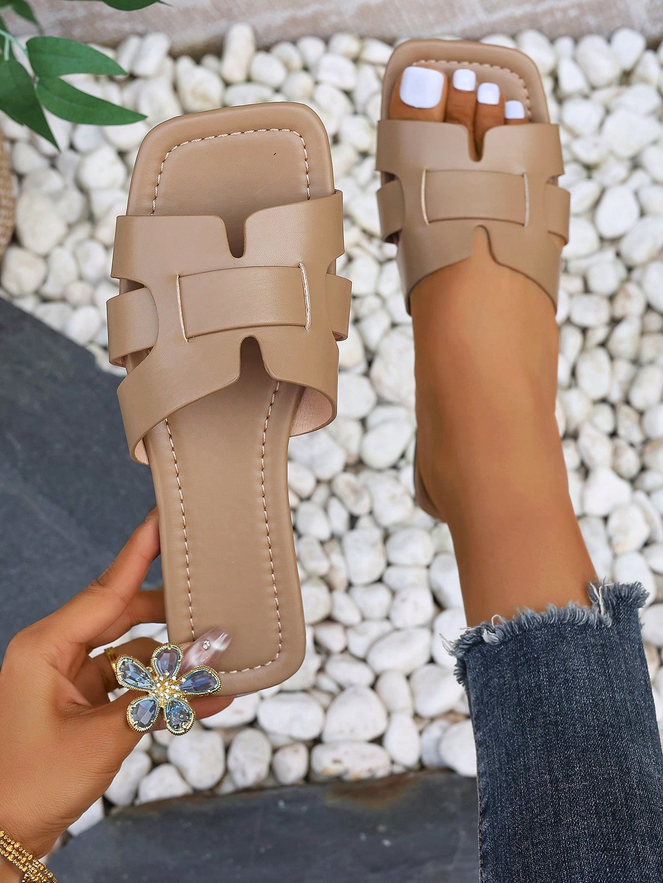 In Apricot Women Sandals