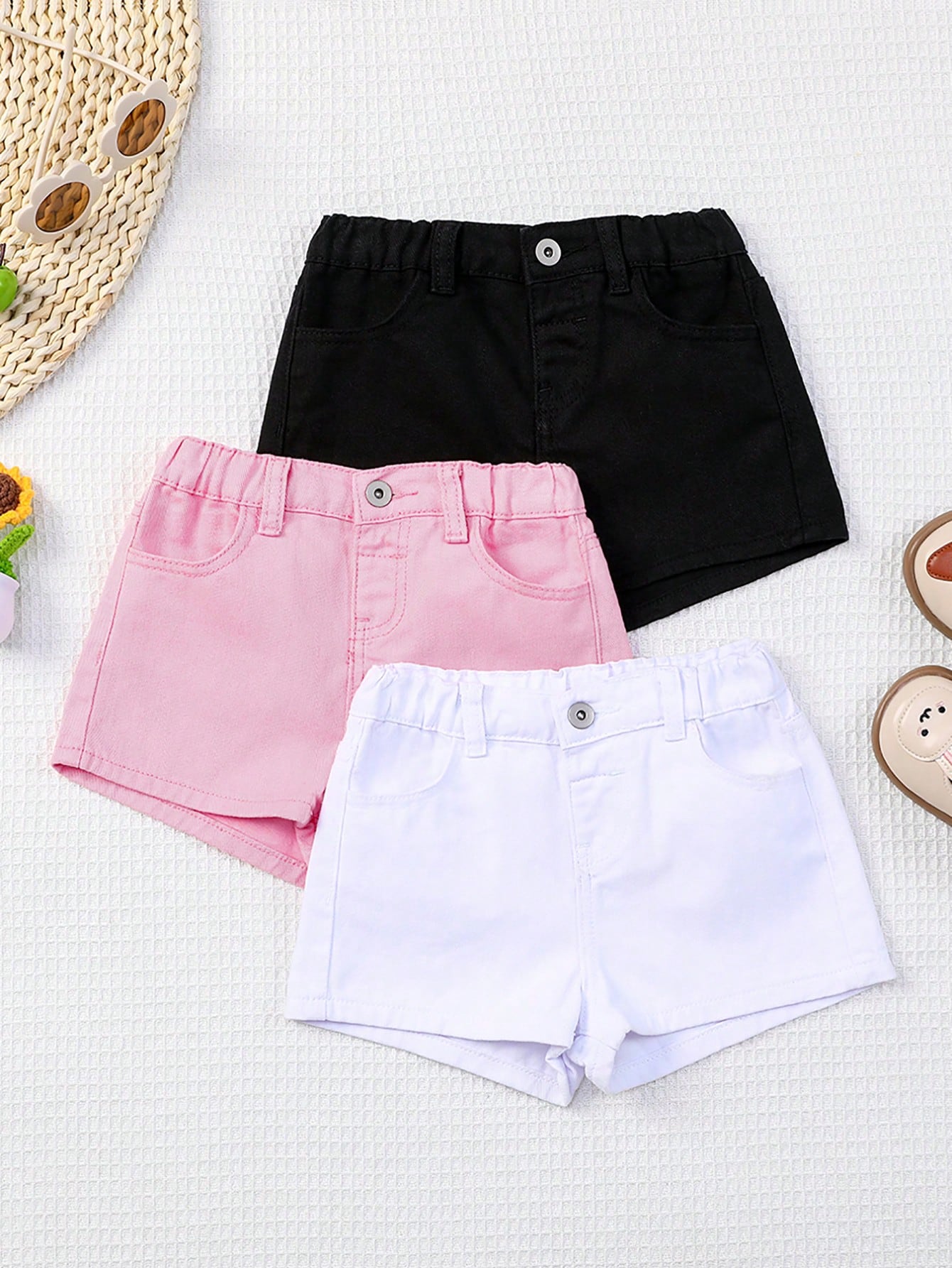 Young Girls Denim Shorts