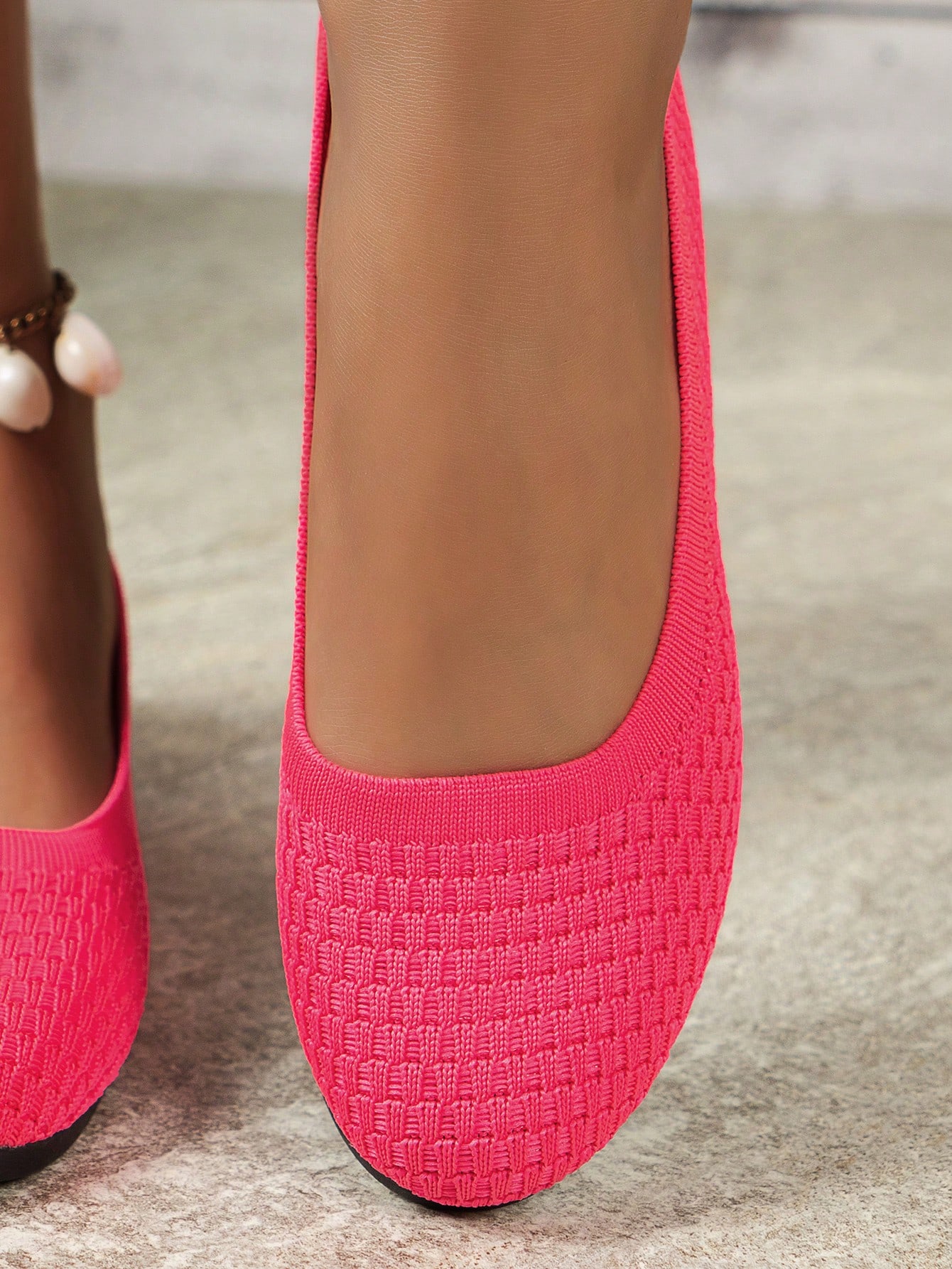 In Hot Pink Women Flats