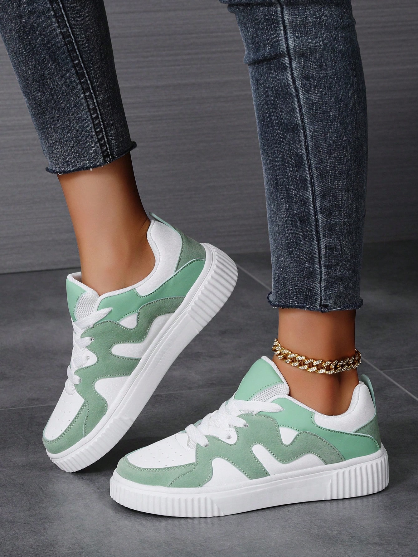 In Mint Green Women Shoes