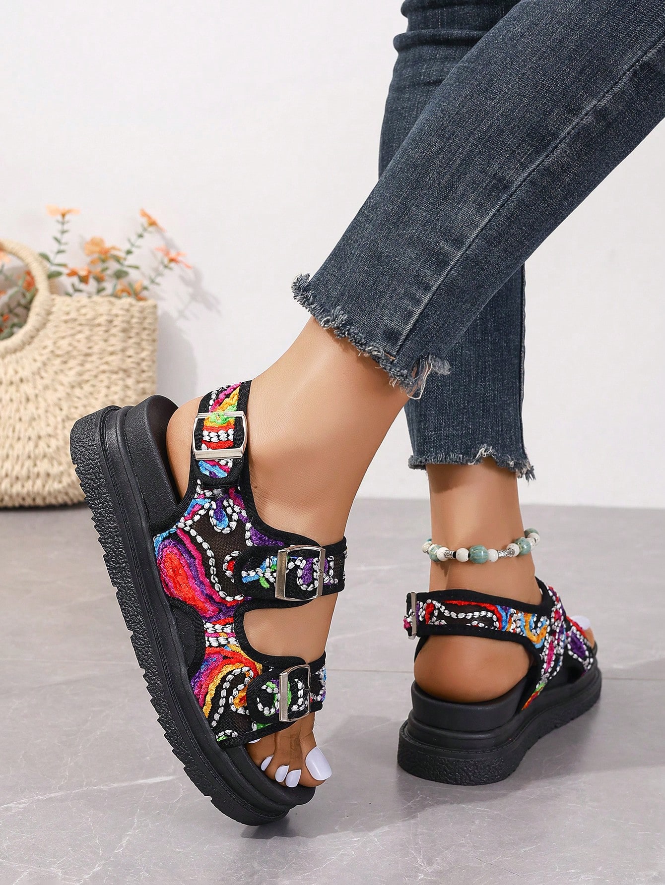 In Multicolor Women Sandals