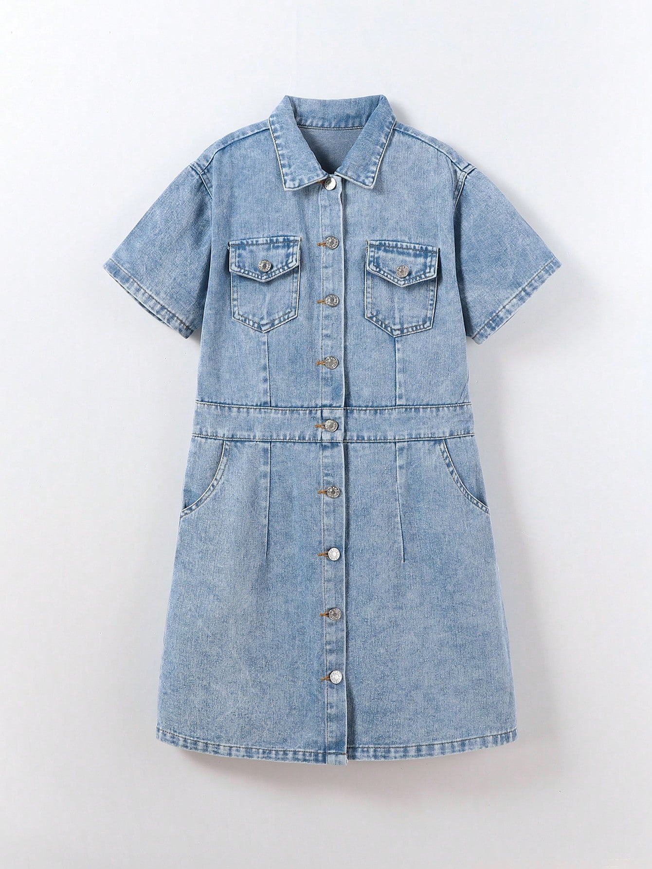 Teen Girls Denim Dresses