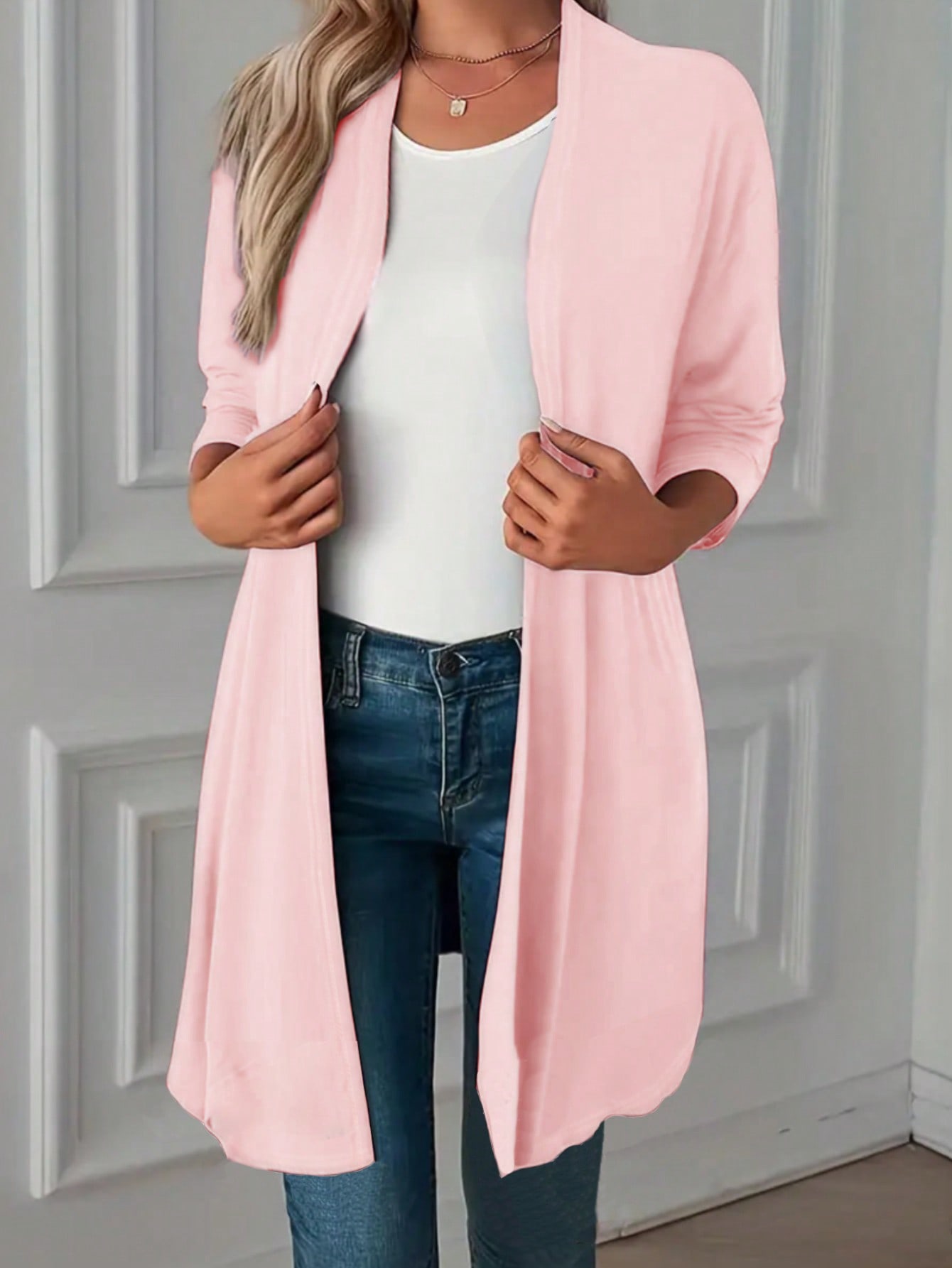 In Casual Plus Size Coats