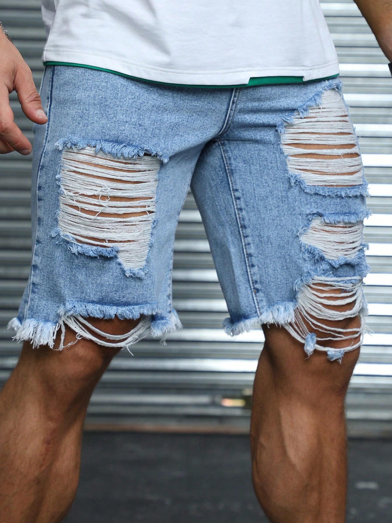 Men Denim Shorts