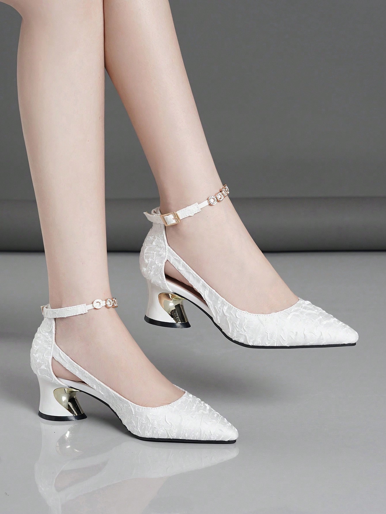 In White Women Pumps