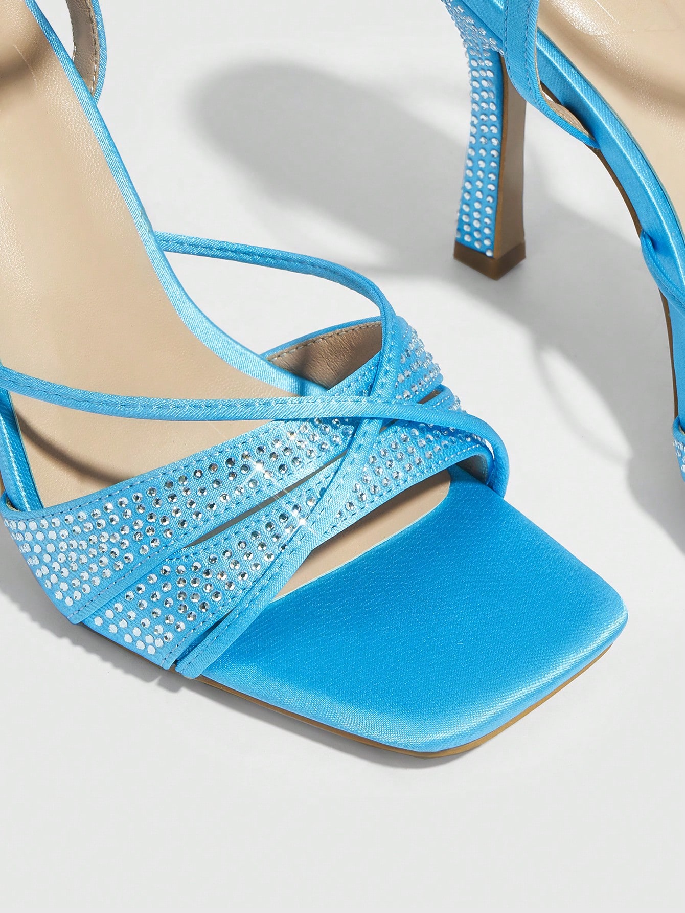 In Blue Women Heeled Sandals