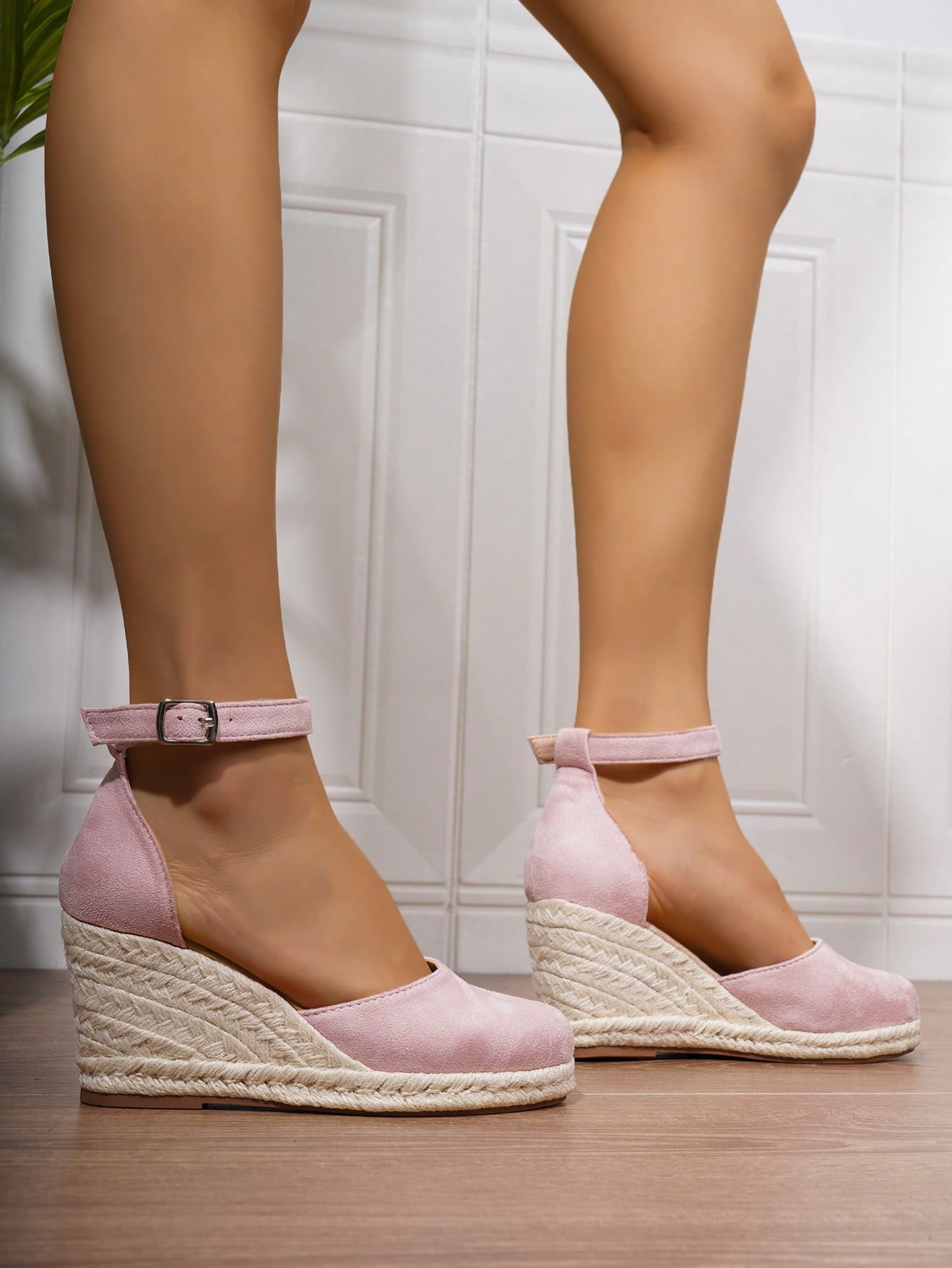 In Pink Women Wedges & Flatform