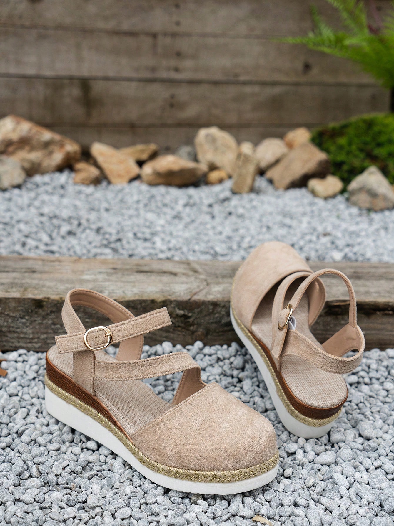 In Khaki Women Wedges & Flatform