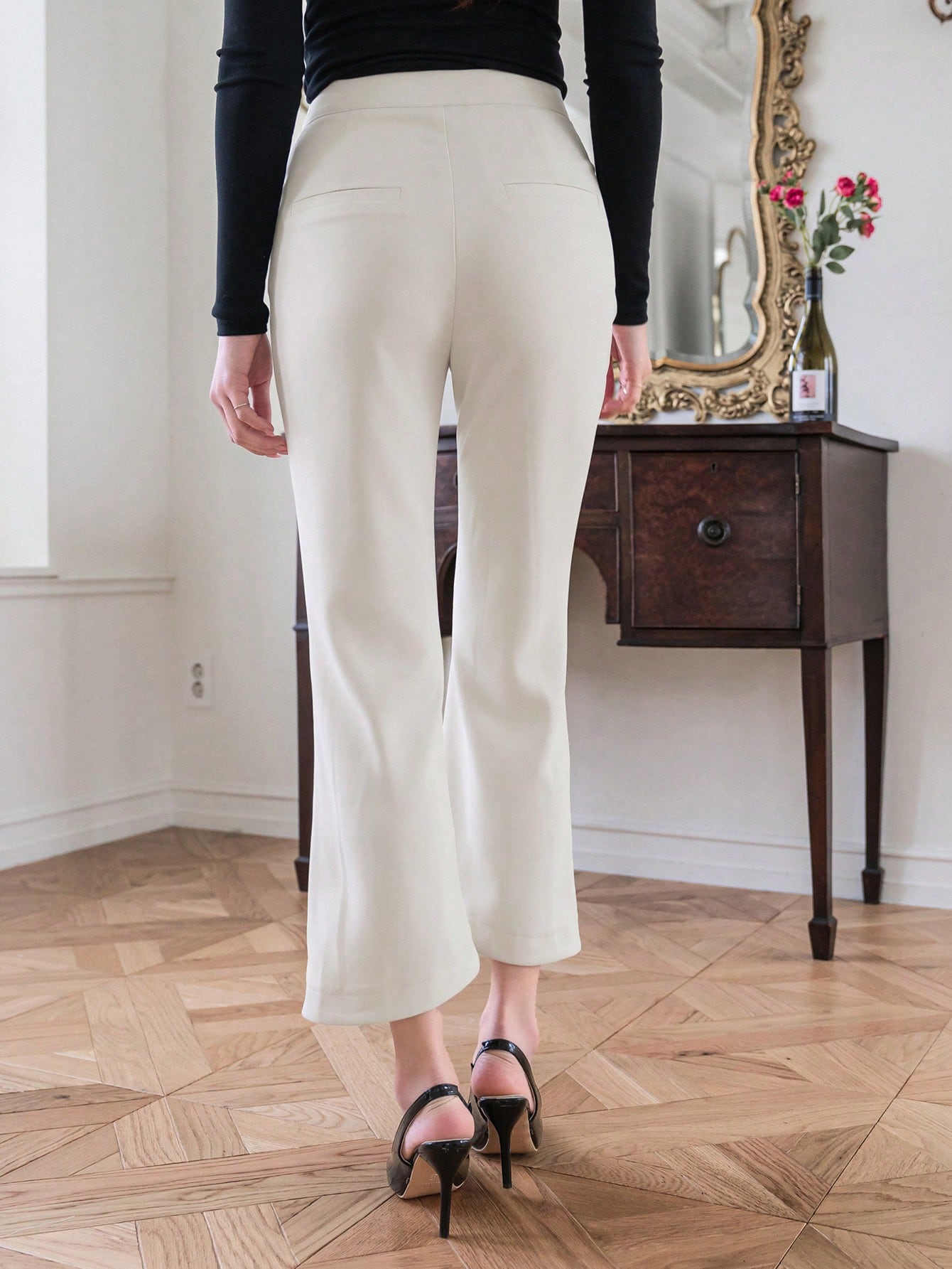 In Beige Women Pants