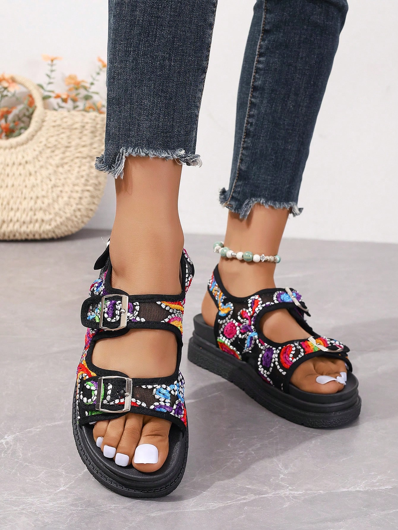 In Multicolor Women Sandals