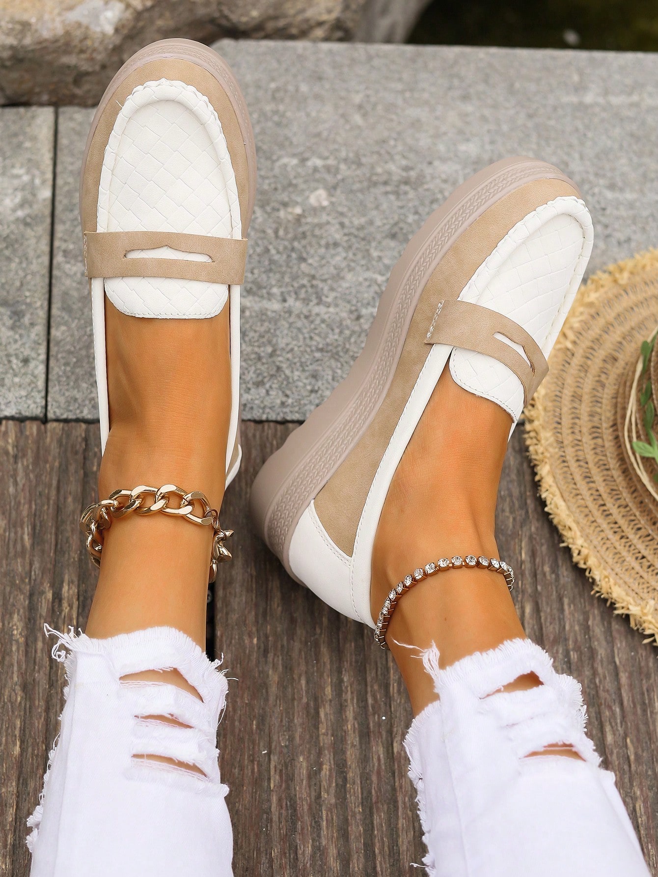 In Khaki Women Wedges & Flatform