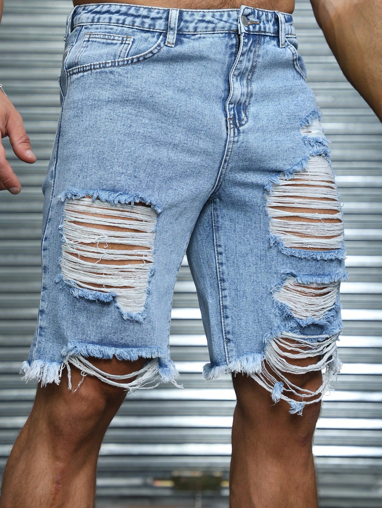 Men Denim Shorts