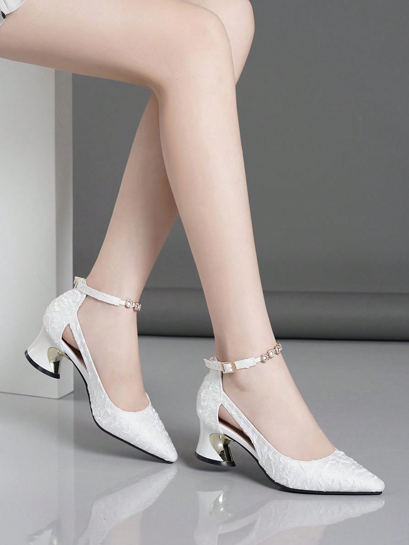 In White Women Pumps