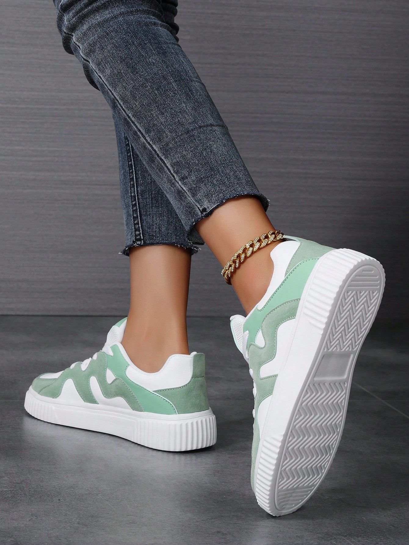 In Mint Green Women Shoes