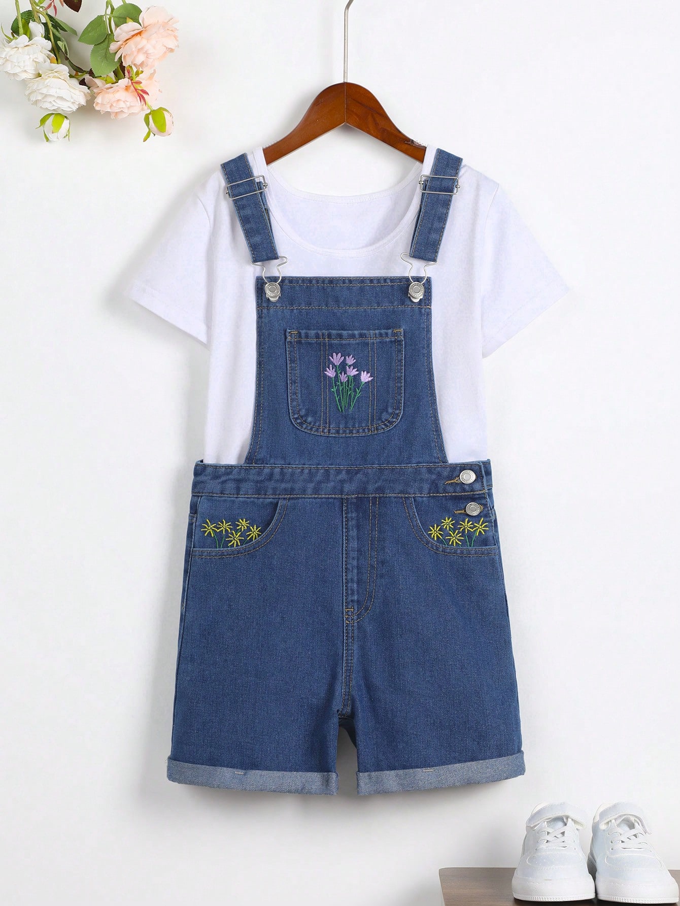 Tween Girls Denim Overalls & Jumpsuits