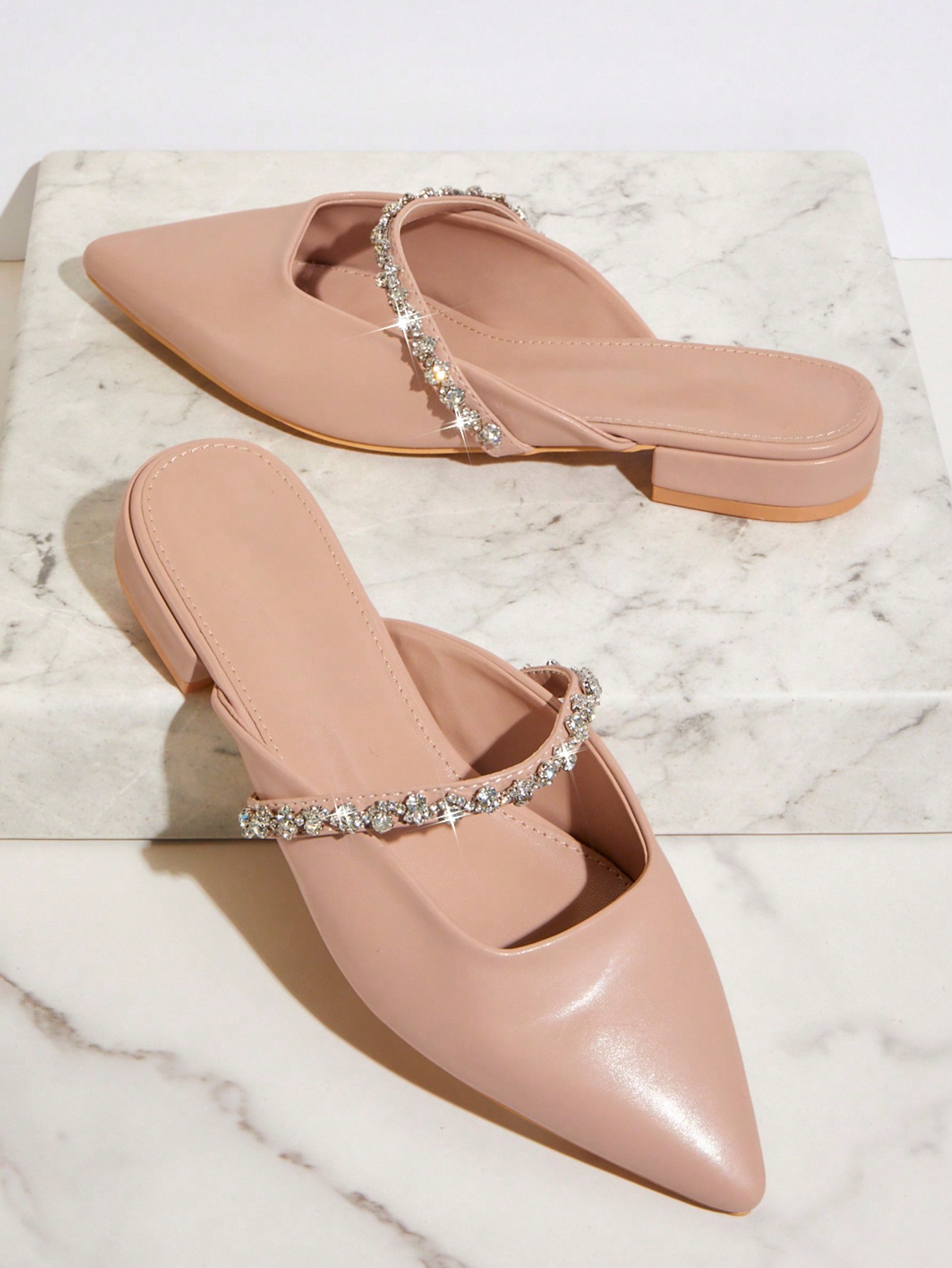 In Apricot Women Flats