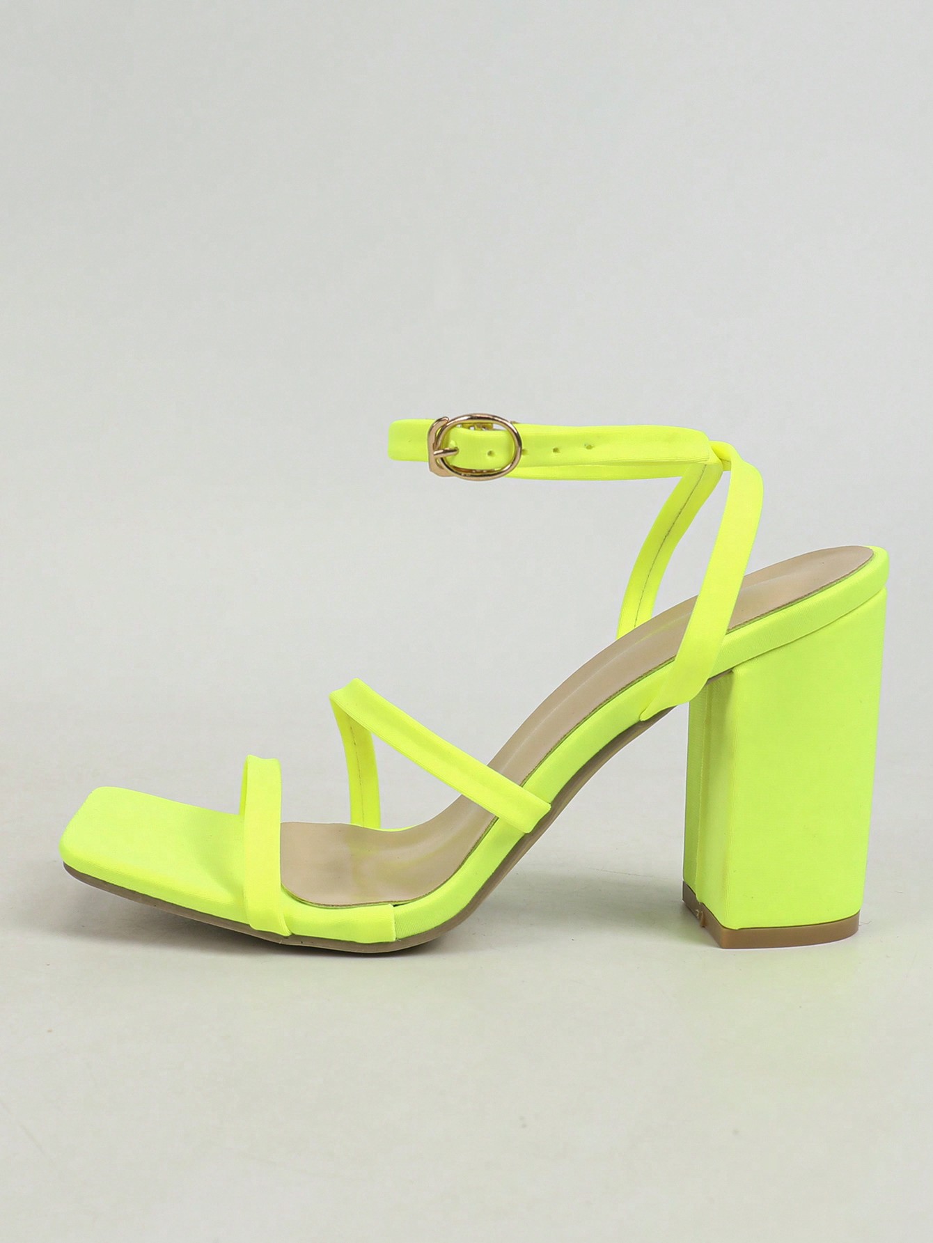 In Yellow Women Heeled Sandals