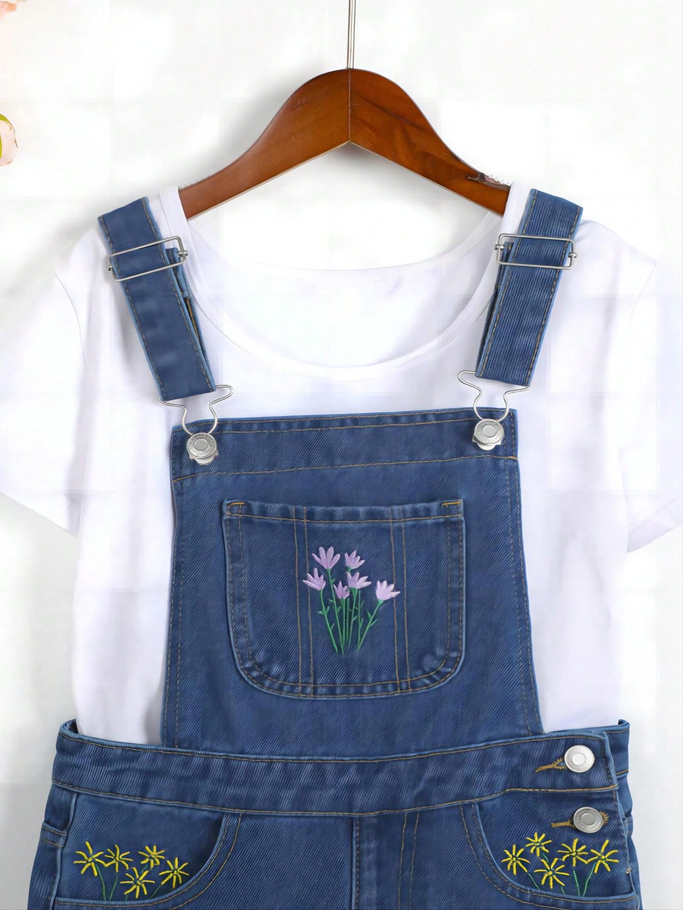 Tween Girls Denim Overalls & Jumpsuits