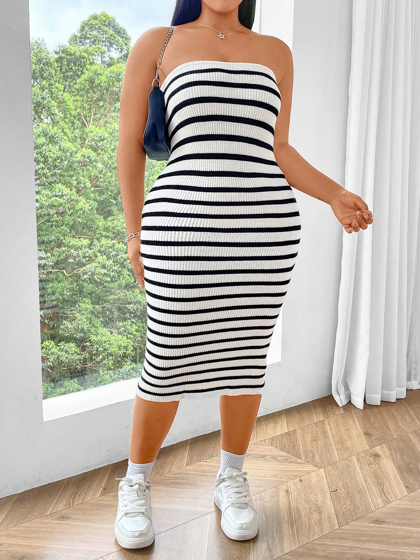 In Casual Plus Size Sweater Dresses