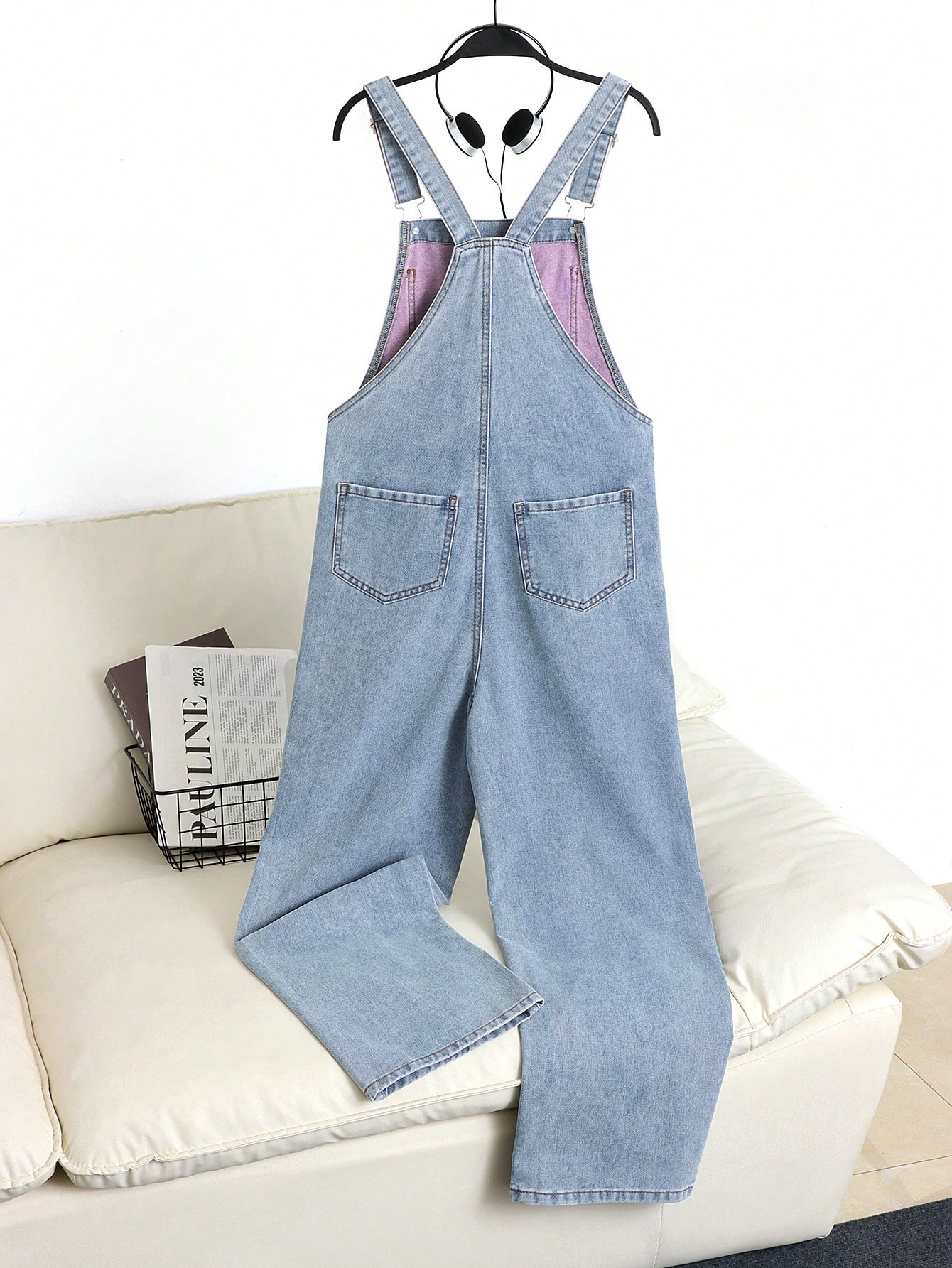 Teen Girls Denim Overalls & Jumpsuits