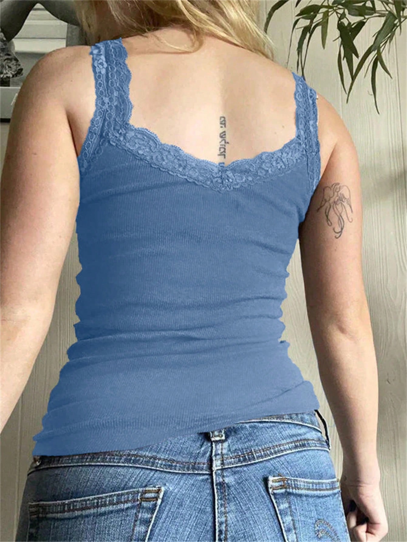 In Blue Women Tank Tops & Camis