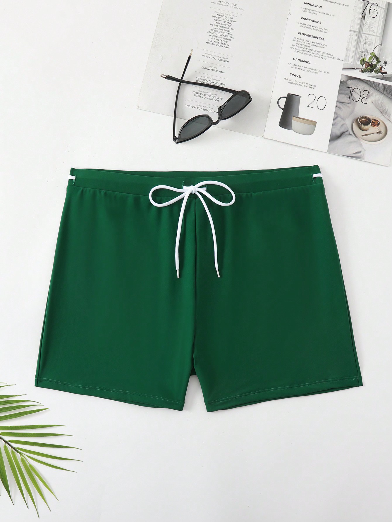 Men Plus Size Swim Shorts