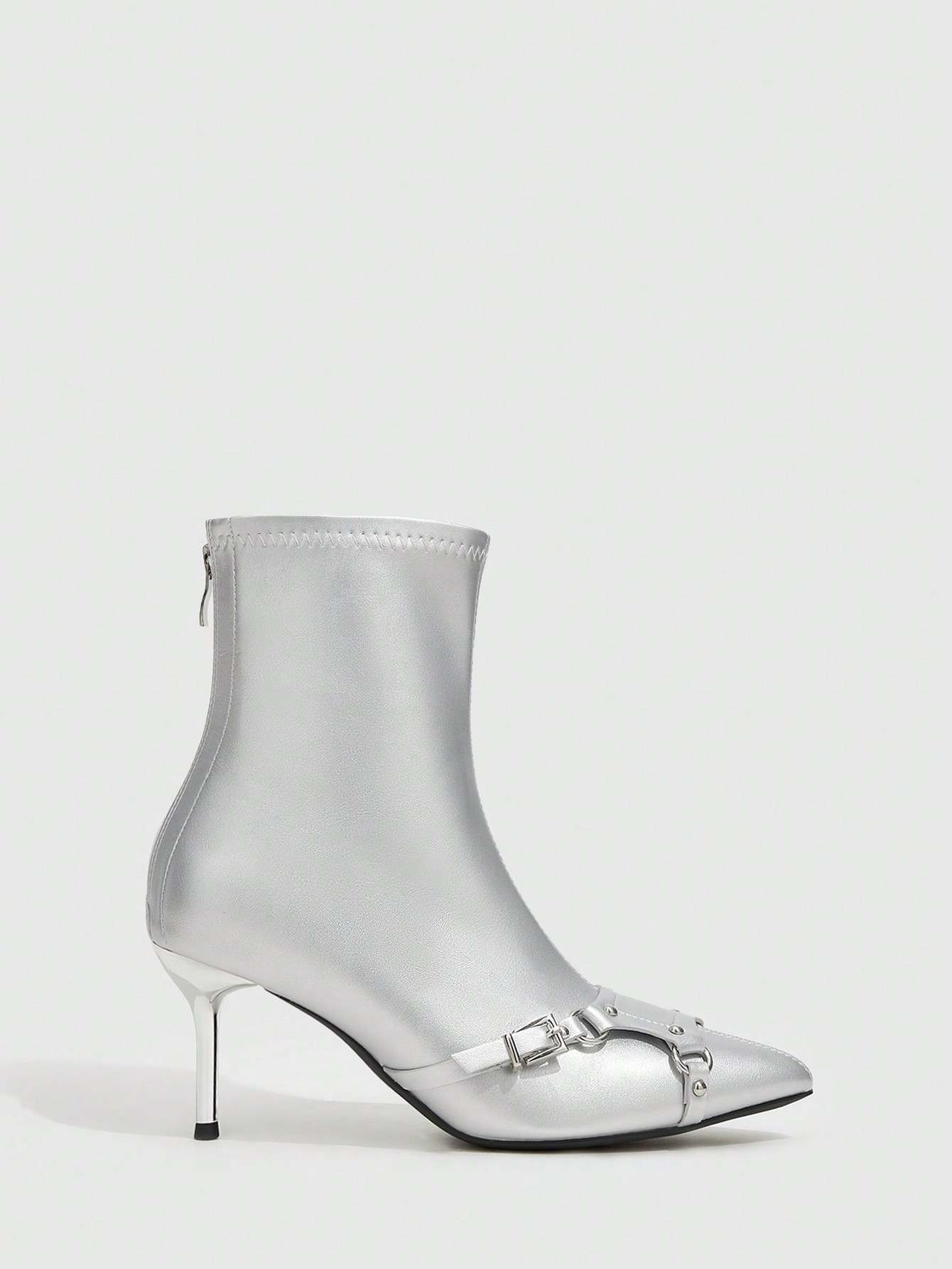 In Silver Women Ankle Boots & Booties