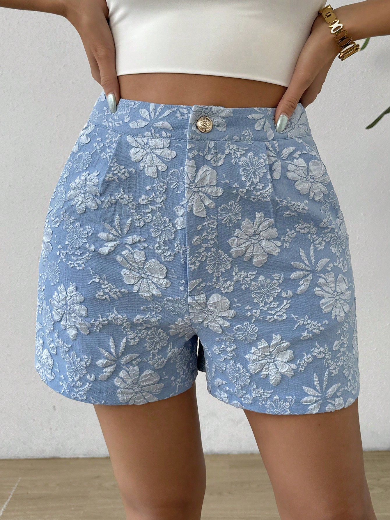 In Blue Women Shorts