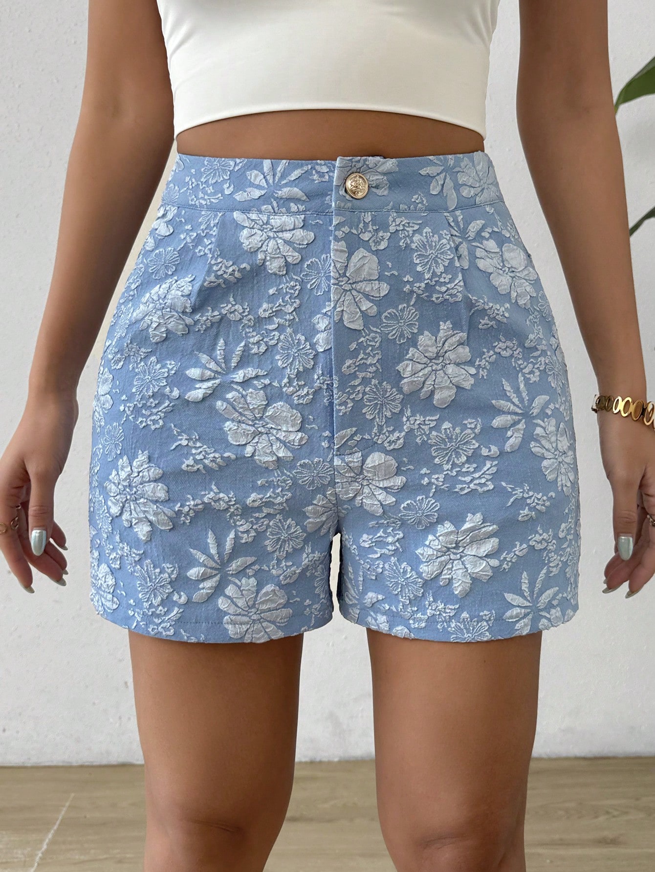 In Blue Women Shorts