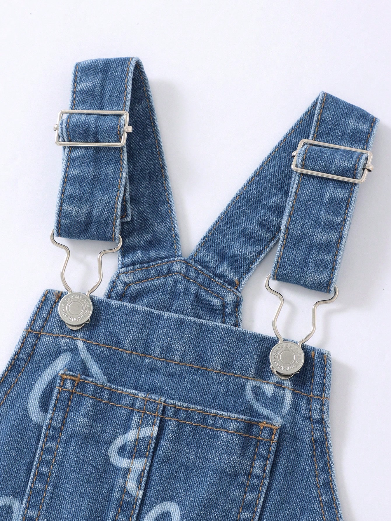 Young Girls Denim Overalls & Jumpsuits