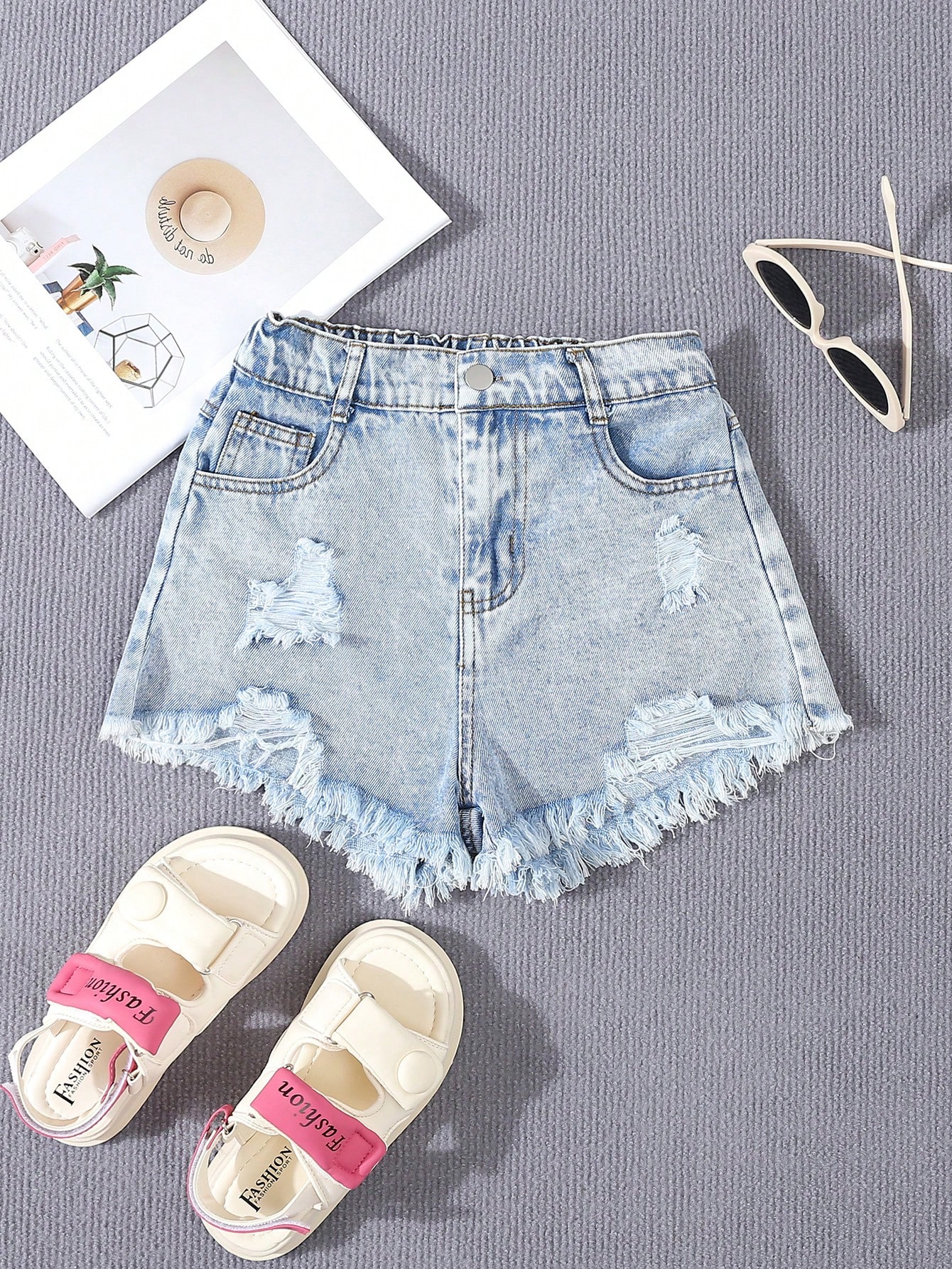 Tween Girls Denim Shorts